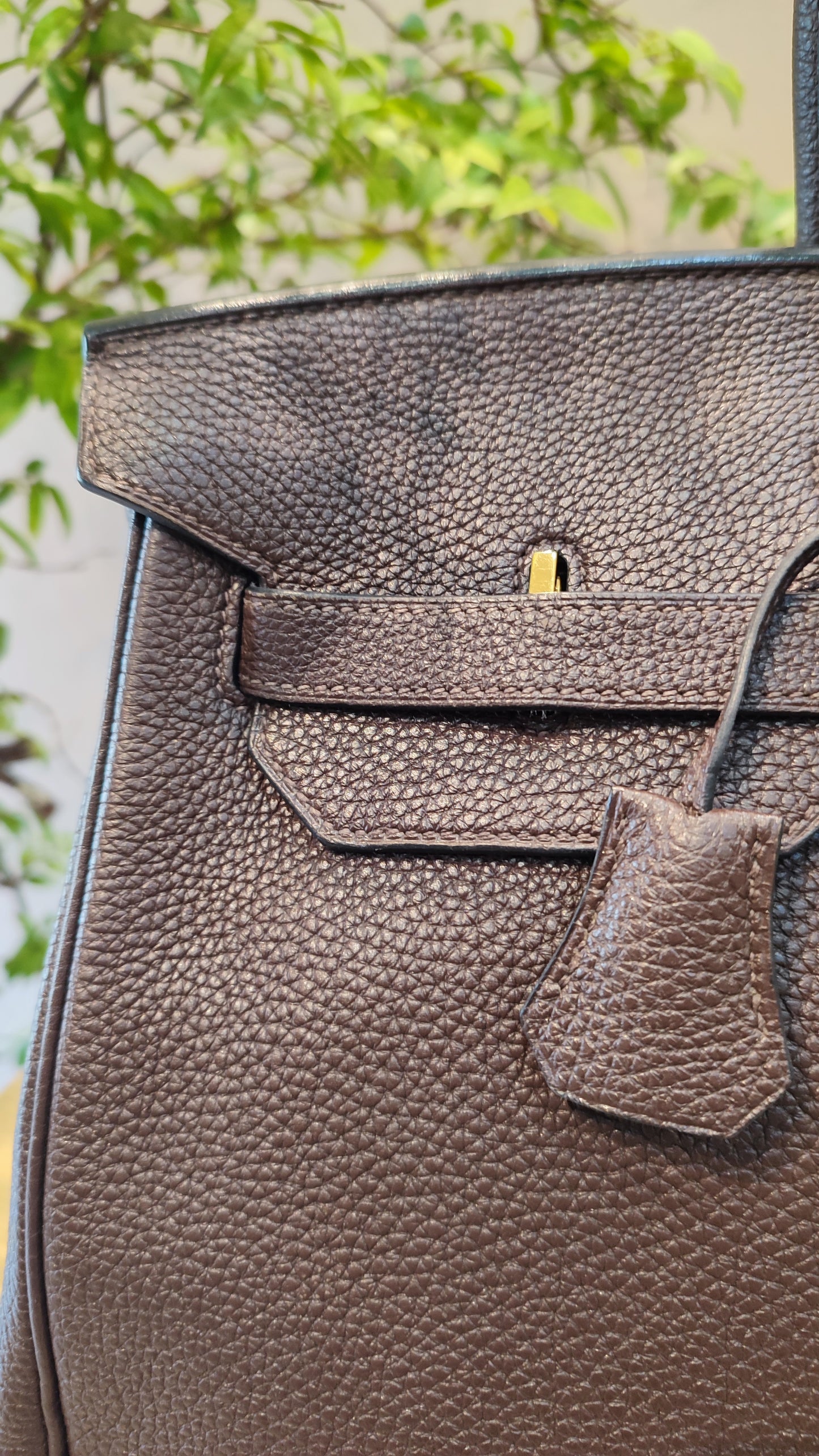 Hermes Birkin 40 Togo Rouge Stamp L Square 2008