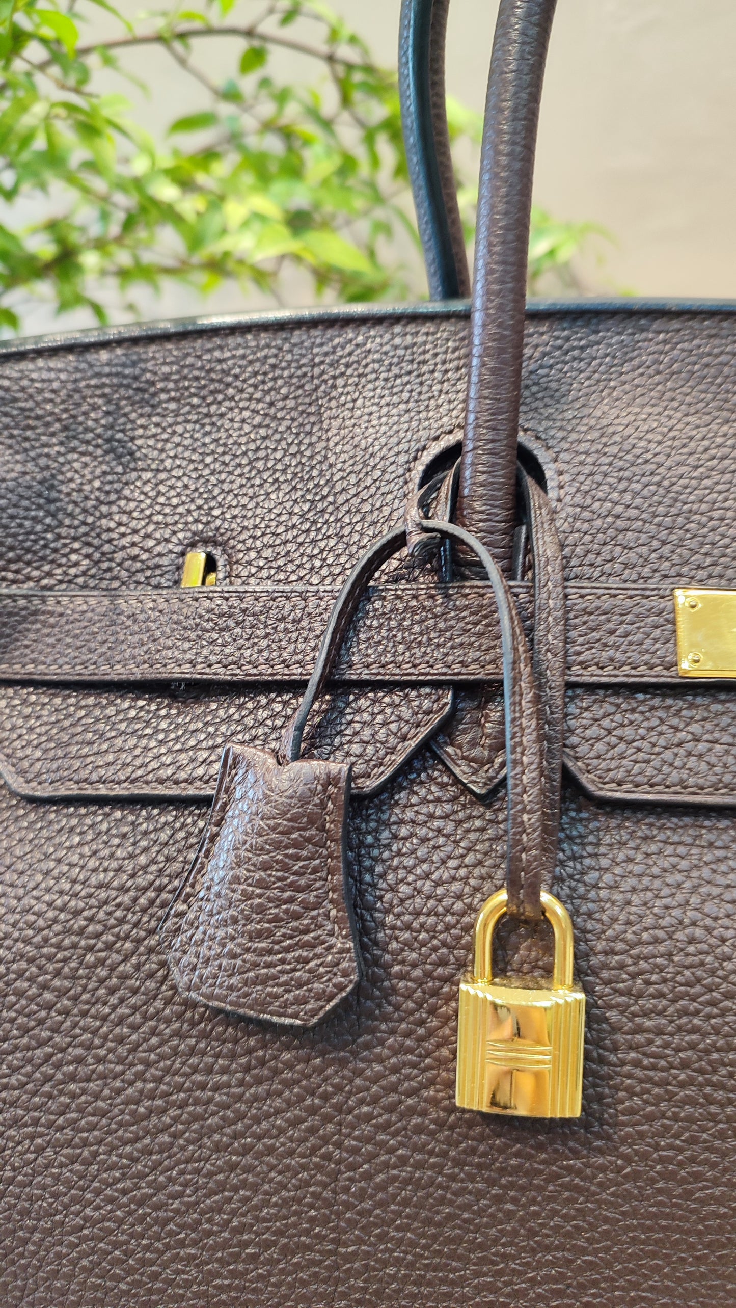 Hermes Birkin 40 Togo Rouge Stamp L Square 2008