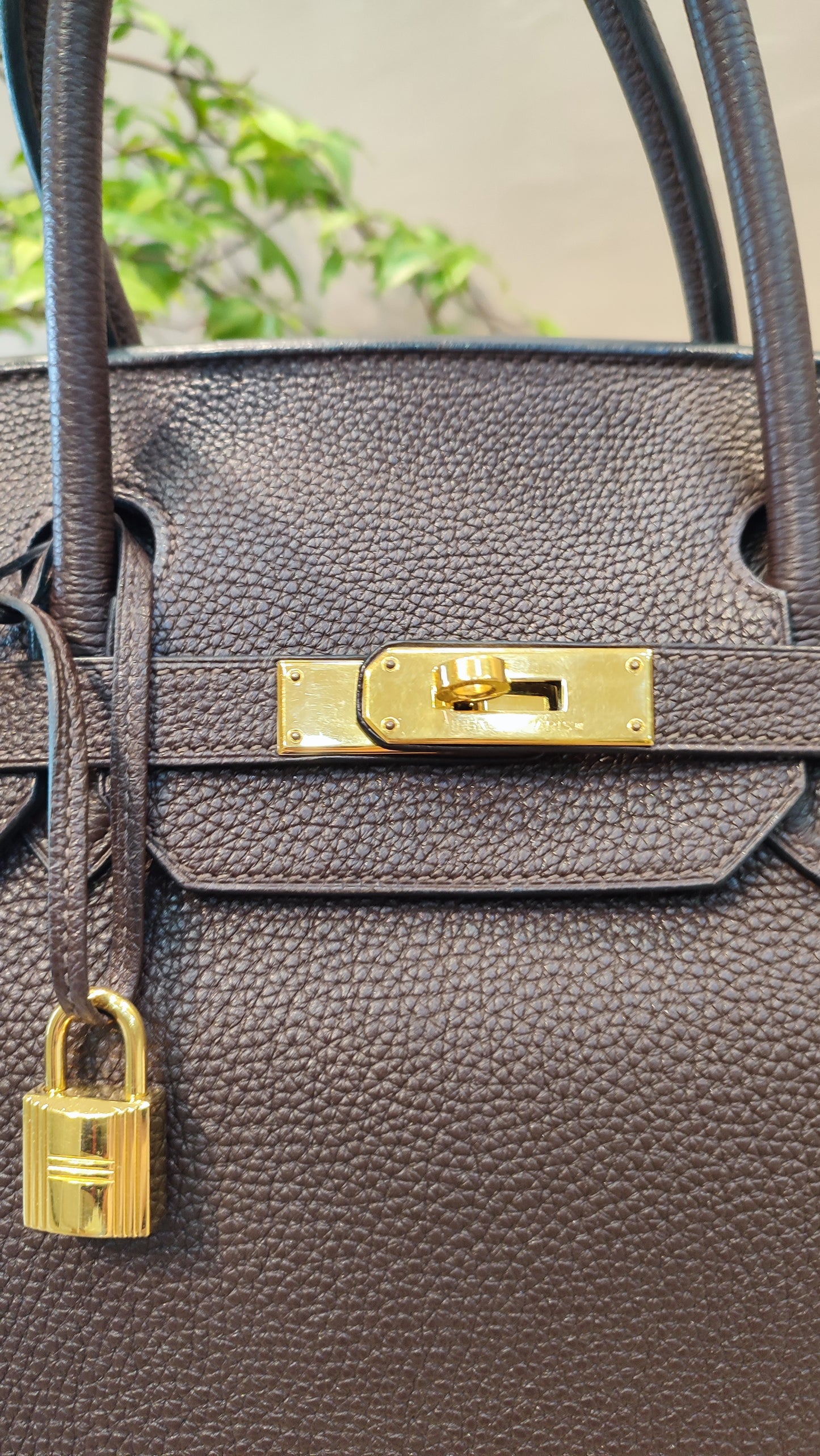 Hermes Birkin 40 Togo Rouge Stamp L Square 2008