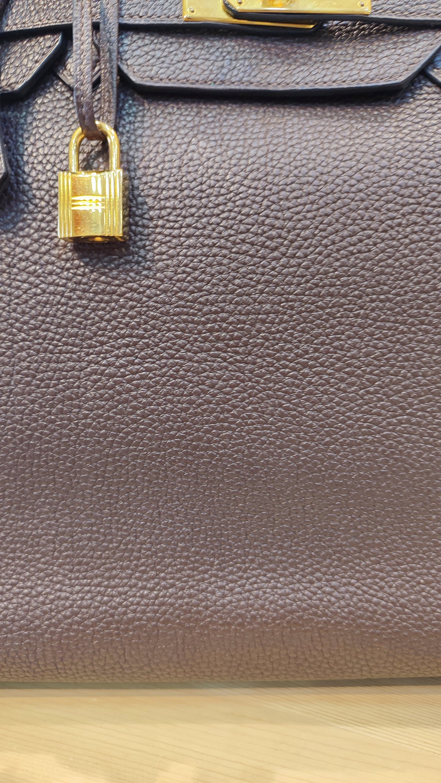 Hermes Birkin 40 Togo Rouge Stamp L Square 2008