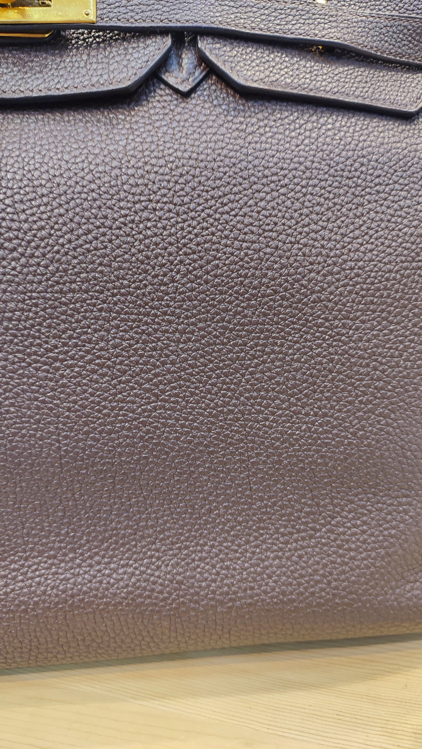 Hermes Birkin 40 Togo Rouge Stamp L Square 2008