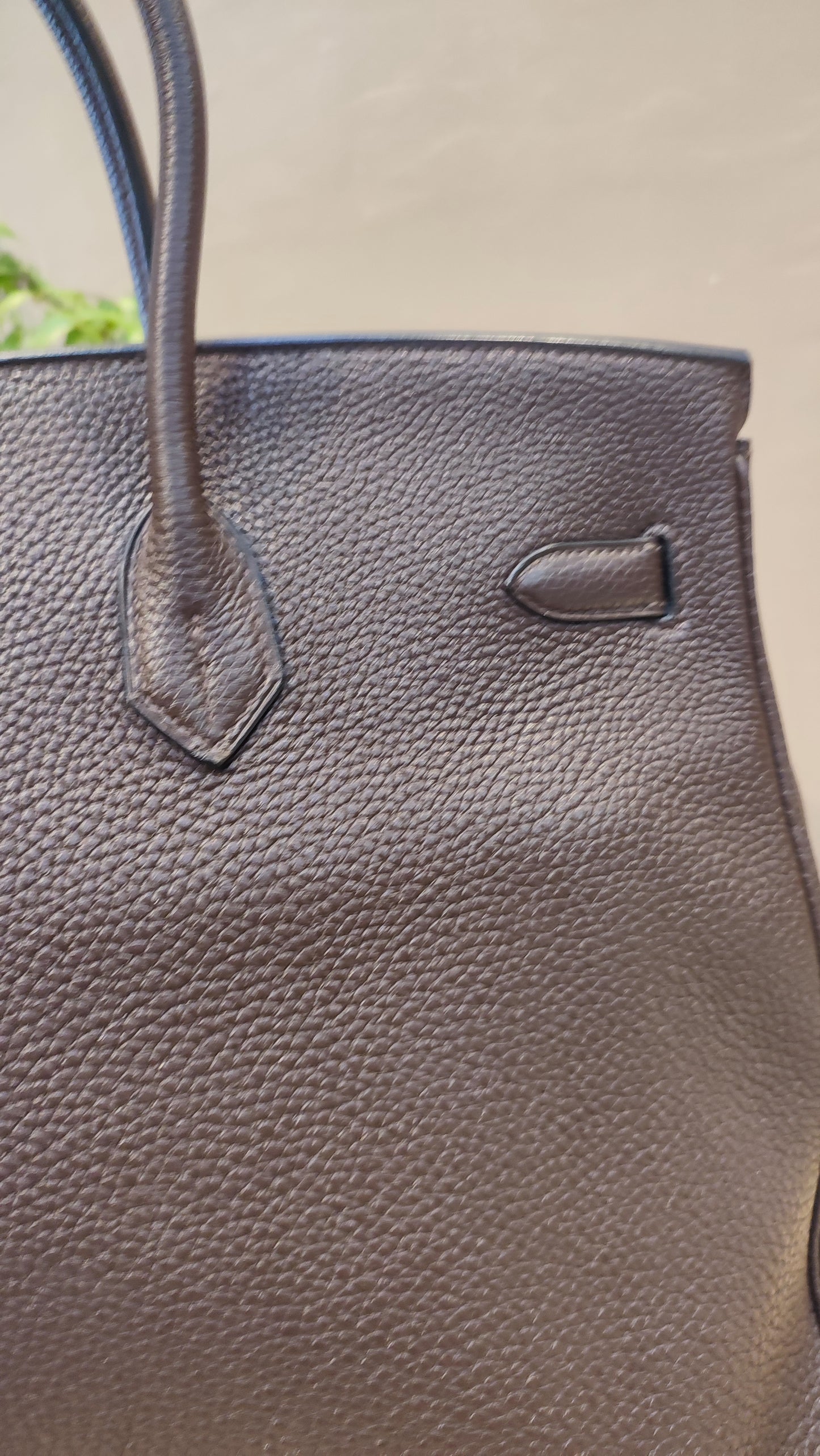 Hermes Birkin 40 Togo Rouge Stamp L Square 2008