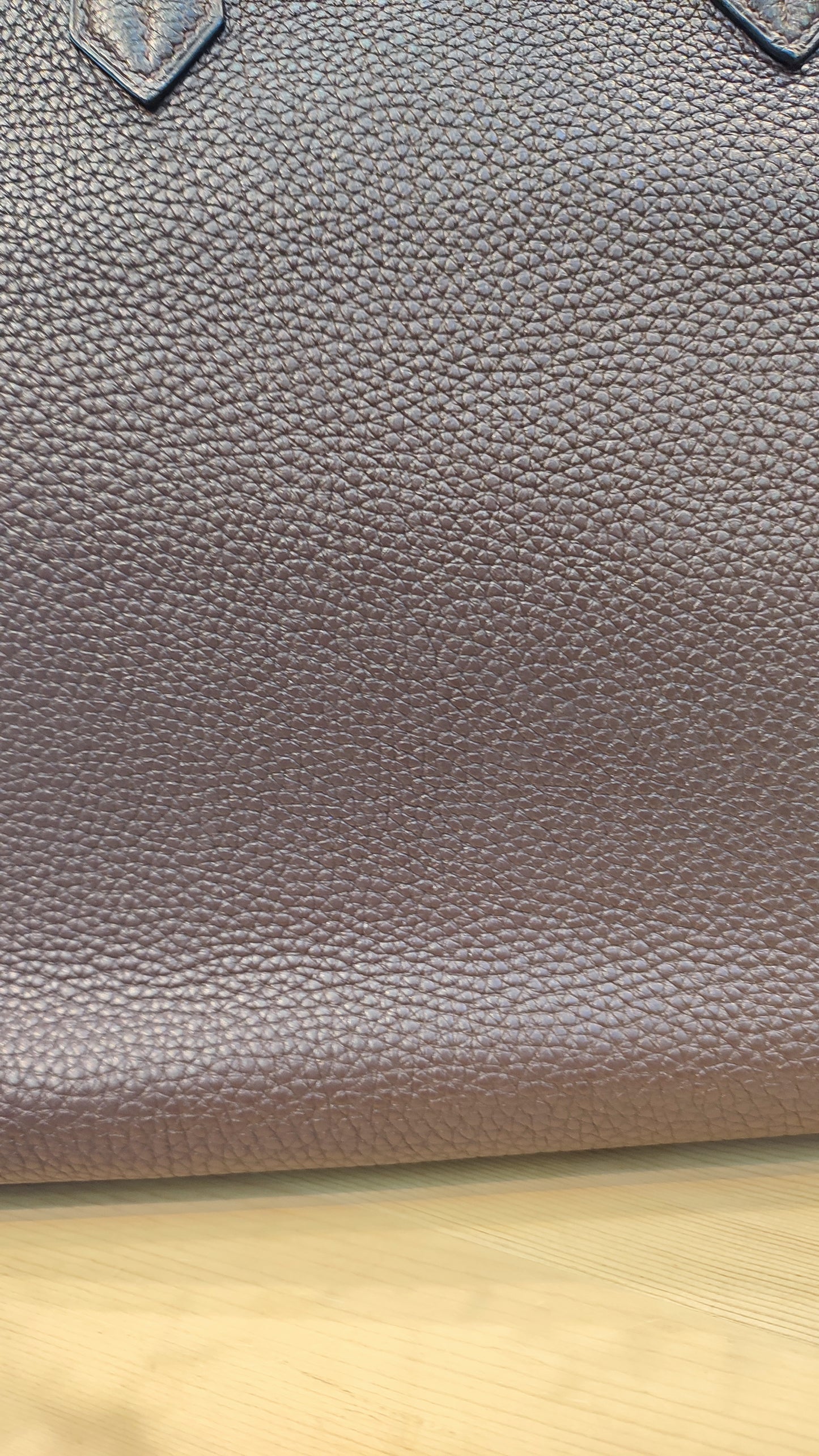 Hermes Birkin 40 Togo Rouge Stamp L Square 2008