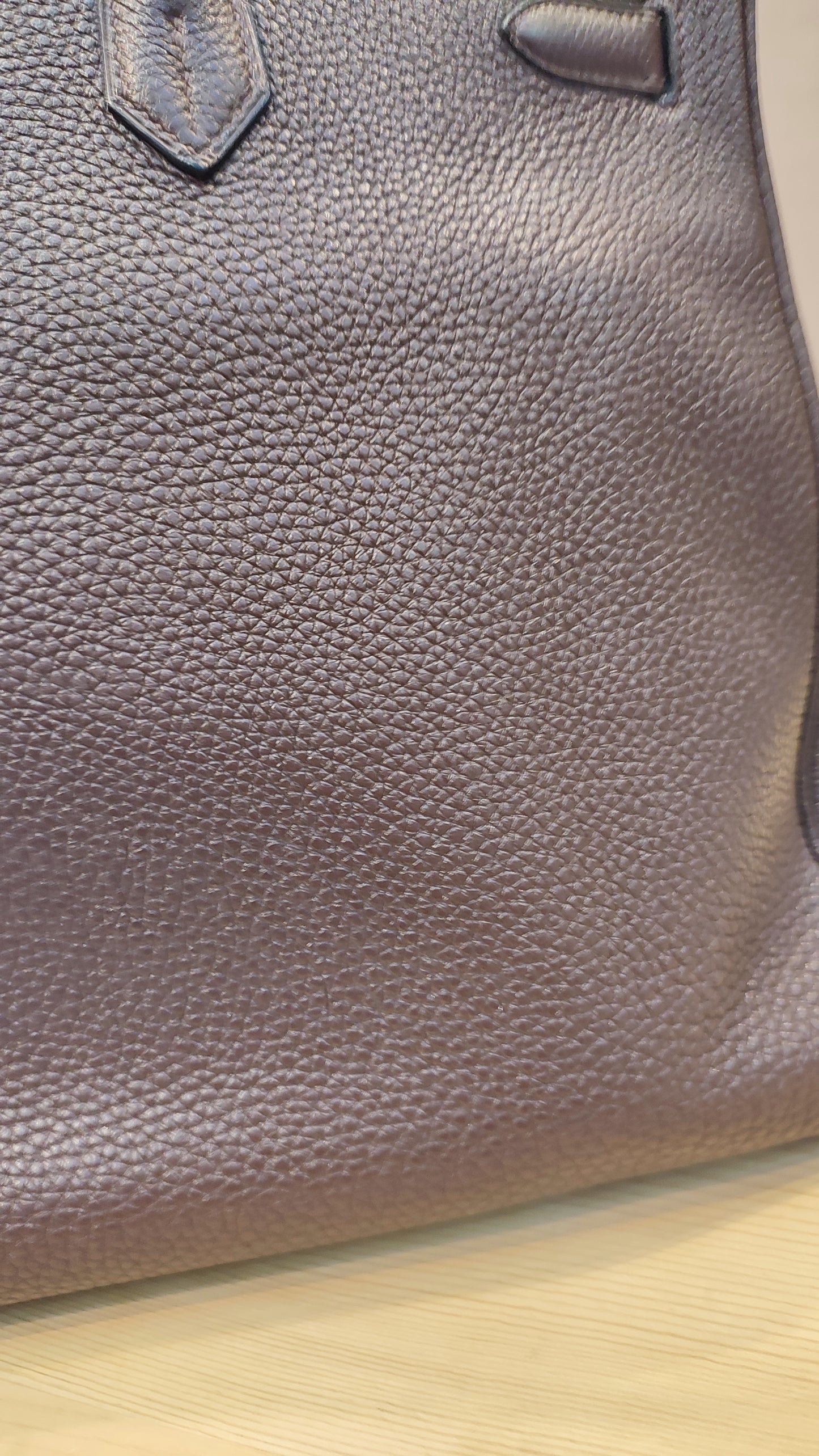 Hermes Birkin 40 Togo Rouge Stamp L Square 2008