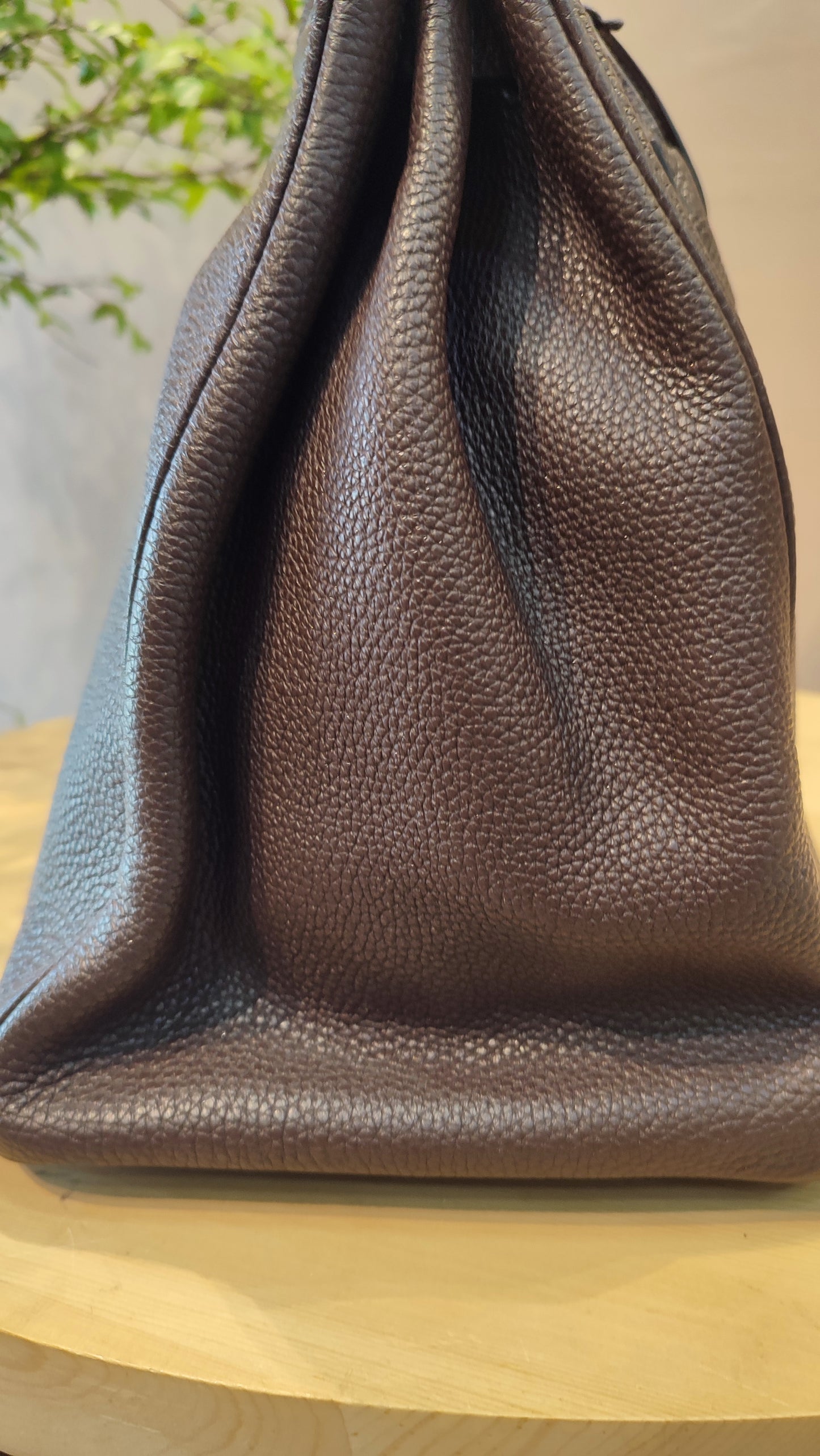 Hermes Birkin 40 Togo Rouge Stamp L Square 2008