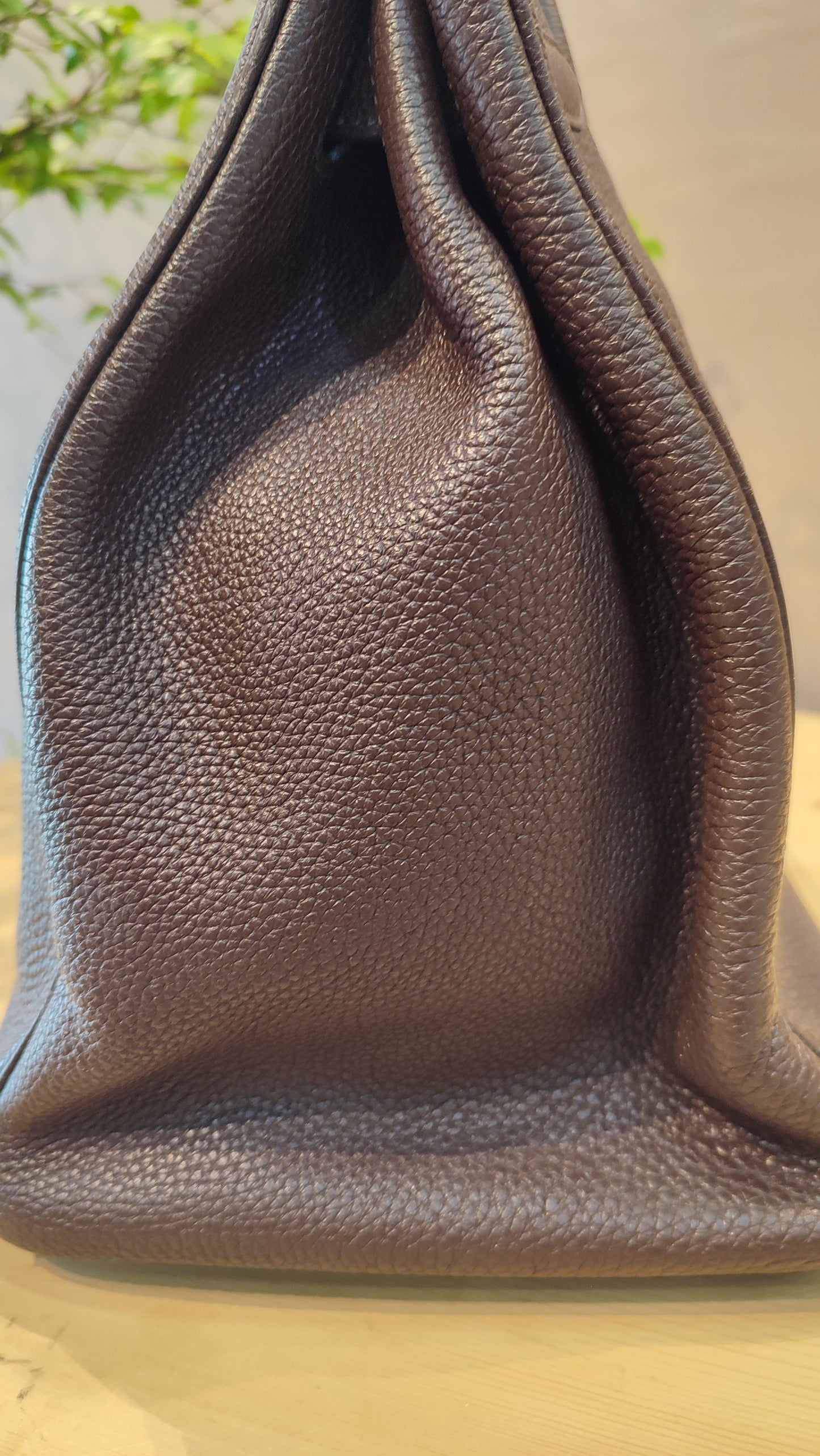 Hermes Birkin 40 Togo Rouge Stamp L Square 2008
