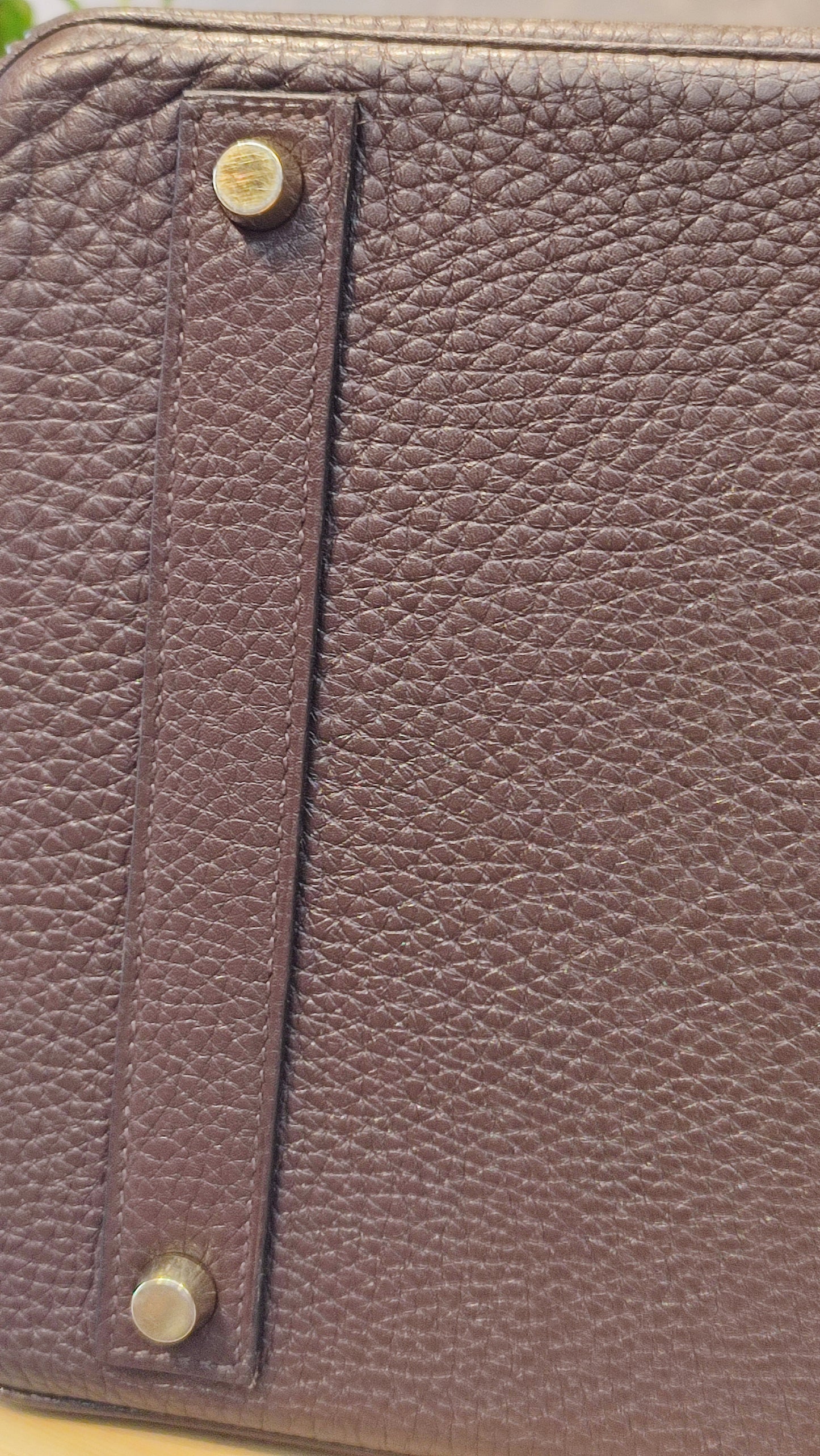 Hermes Birkin 40 Togo Rouge Stamp L Square 2008