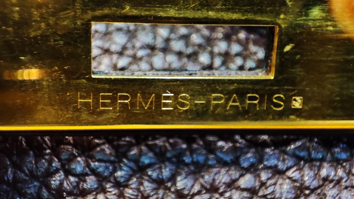 Hermes Birkin 40 Togo Rouge Stamp L Square 2008