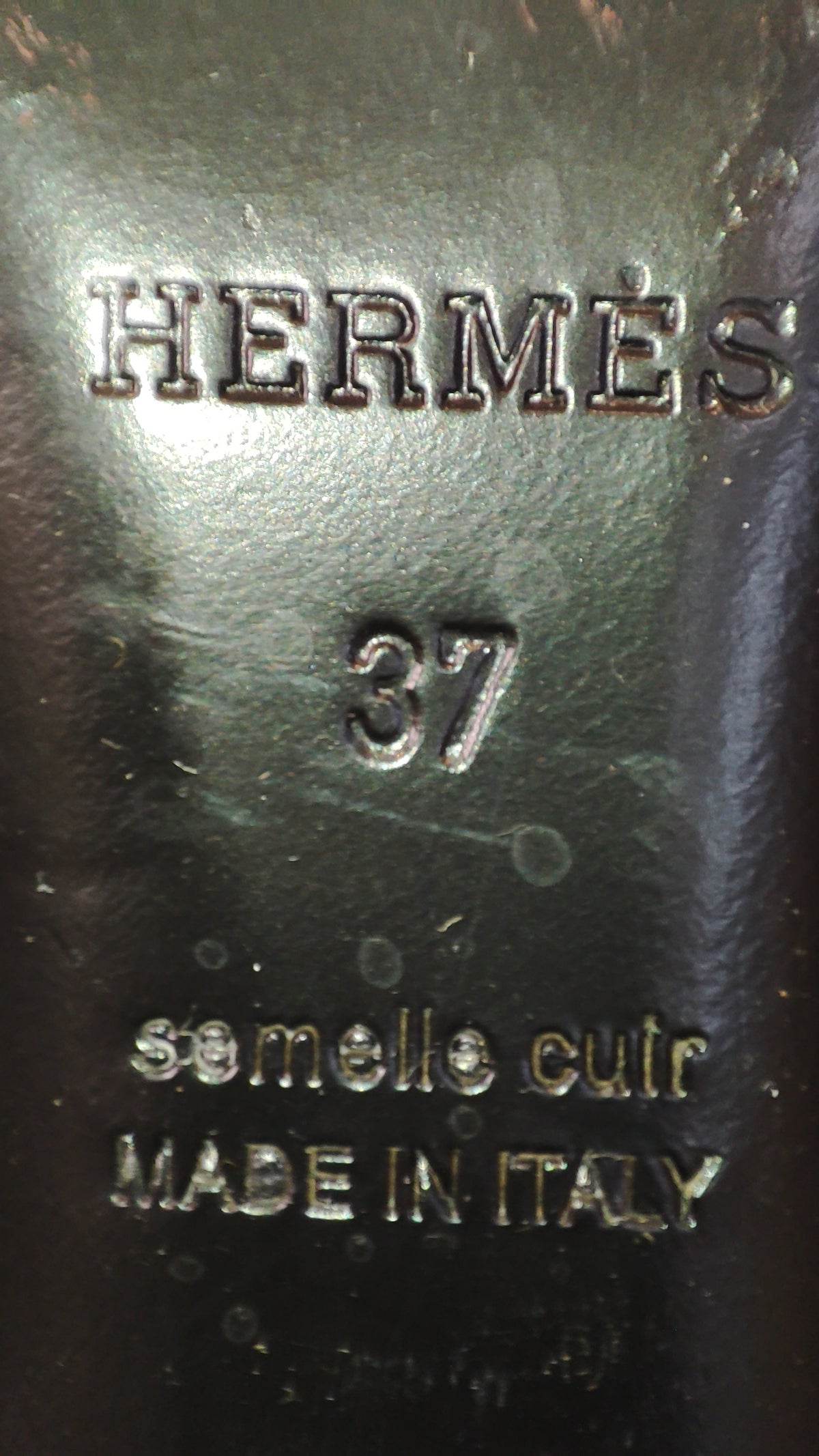 Hermes Jenna 60 Ankle Boots Size 37 Black