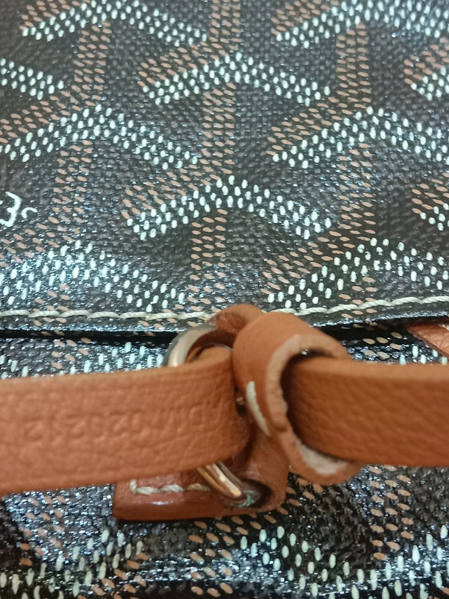 Goyard Saint Louis Tote Bag Noir/Naturelle PM