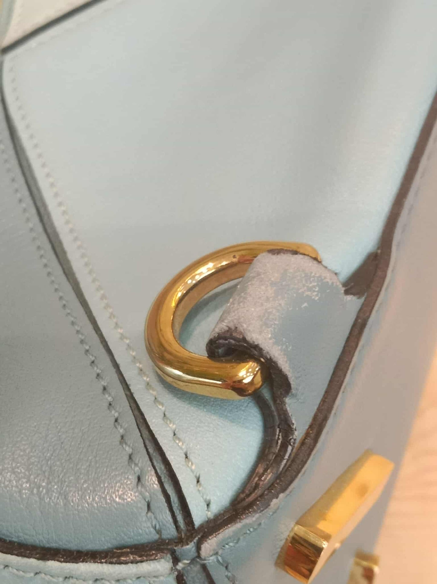 Loewe Puzzle Tricolor Blue Small