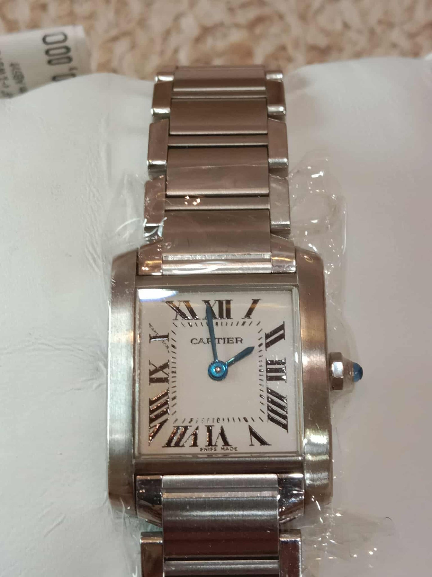 Cartier Tank Silver 20mm Watch