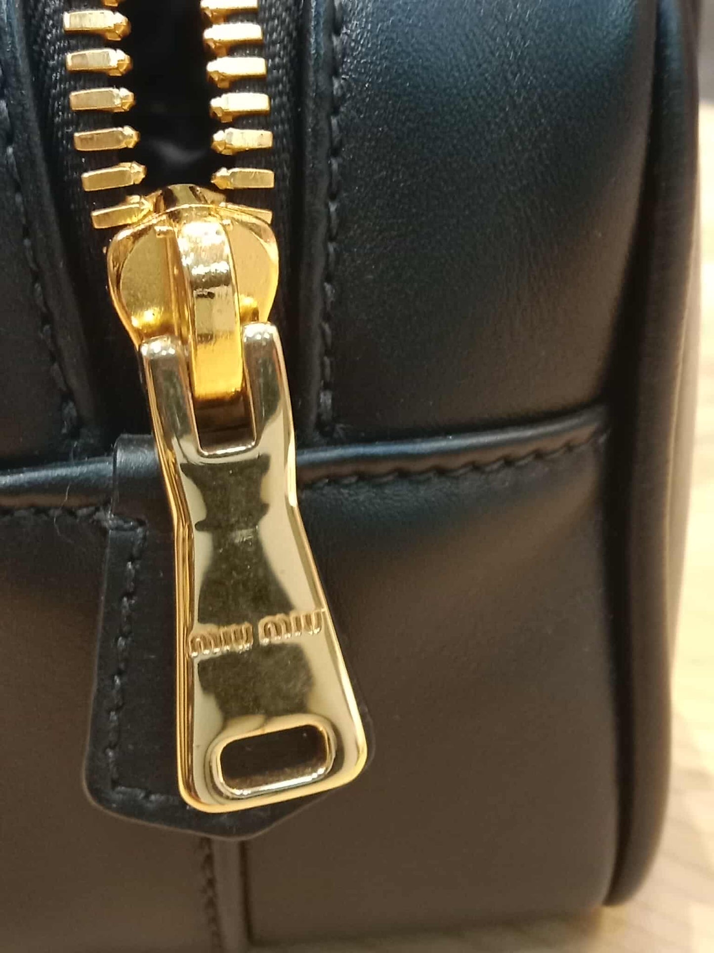 Miu Miu Arcadie Regular Black Bag