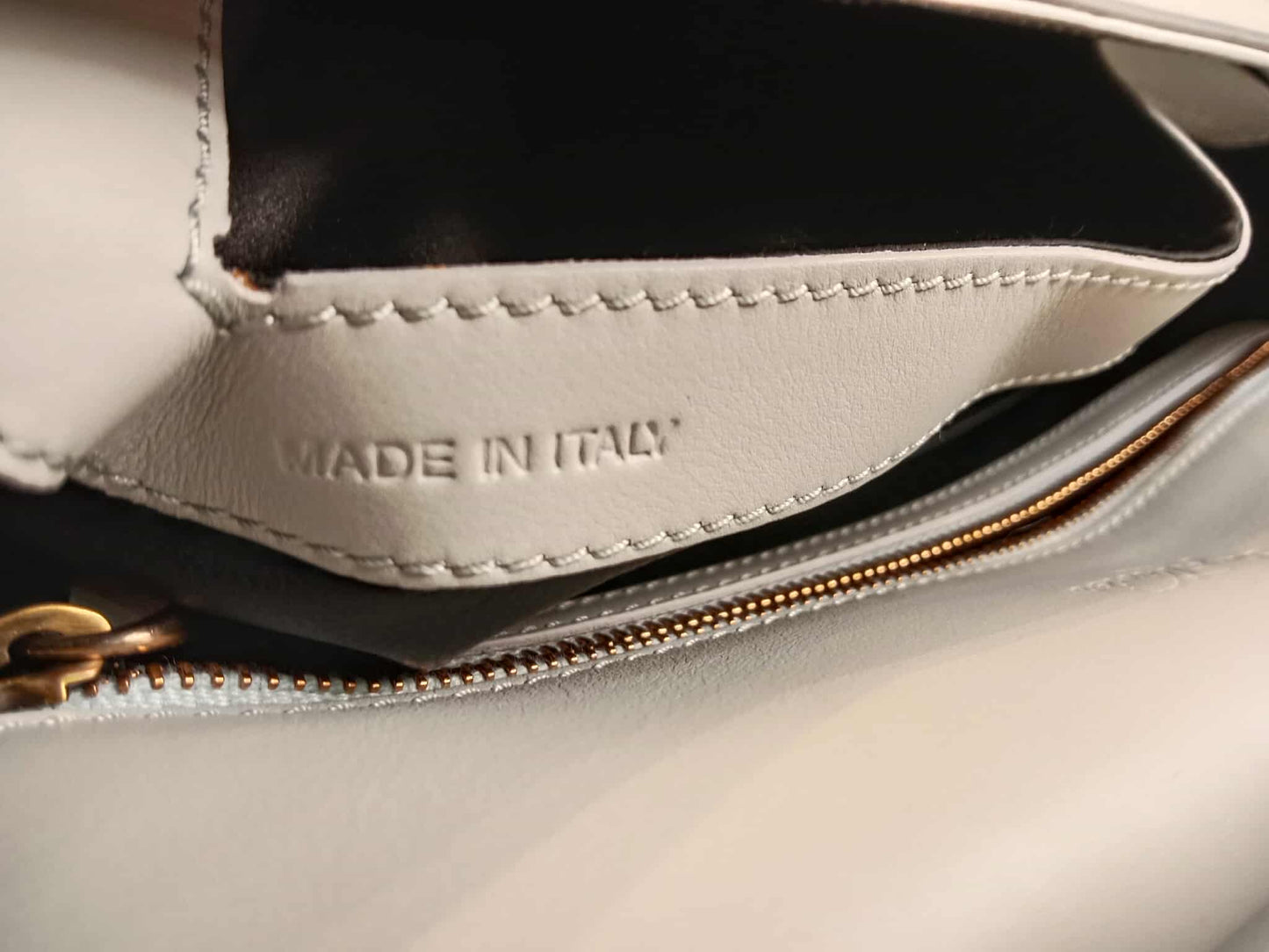 Roger Vivier Gray Frill Bag