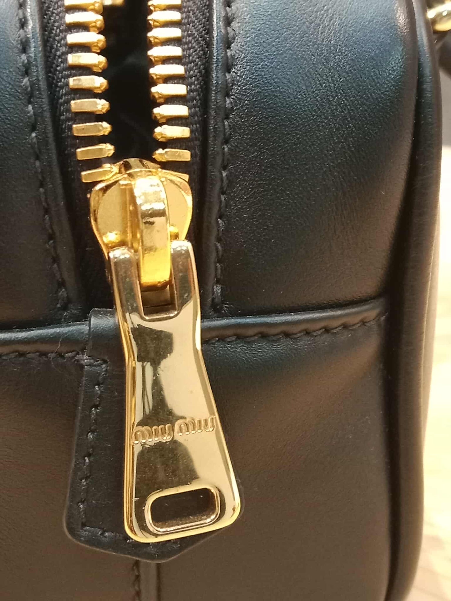 Miu Miu Arcadie Regular Black Bag