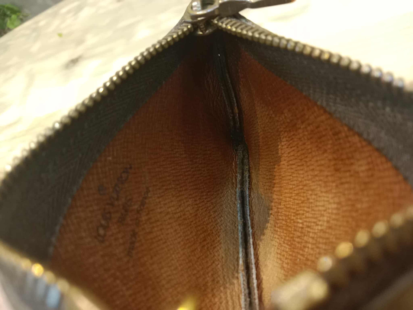 Louis Vuitton Monogram Zipped Coin Case
