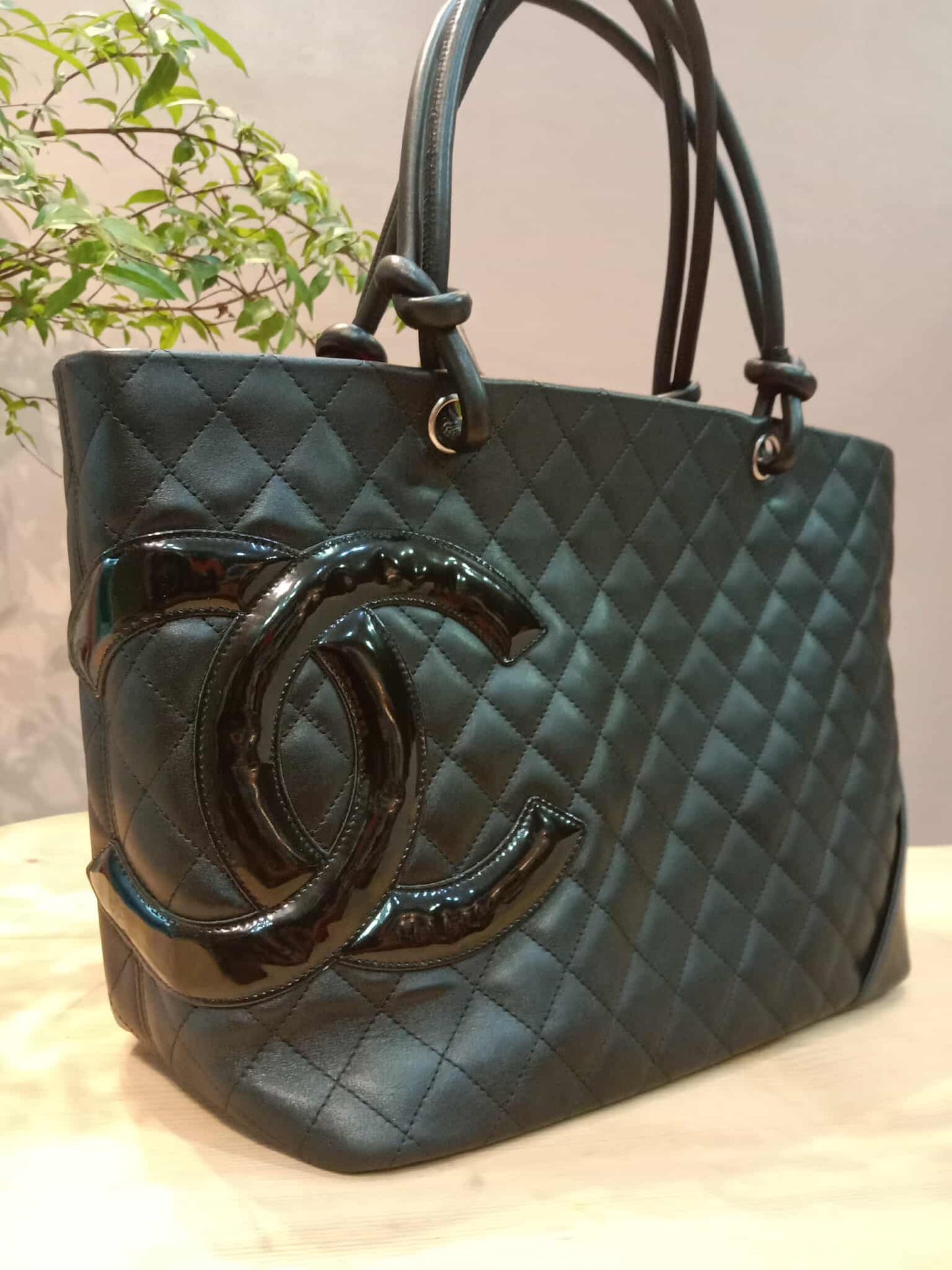 Chanel Cambon Lambskin Black Series 12