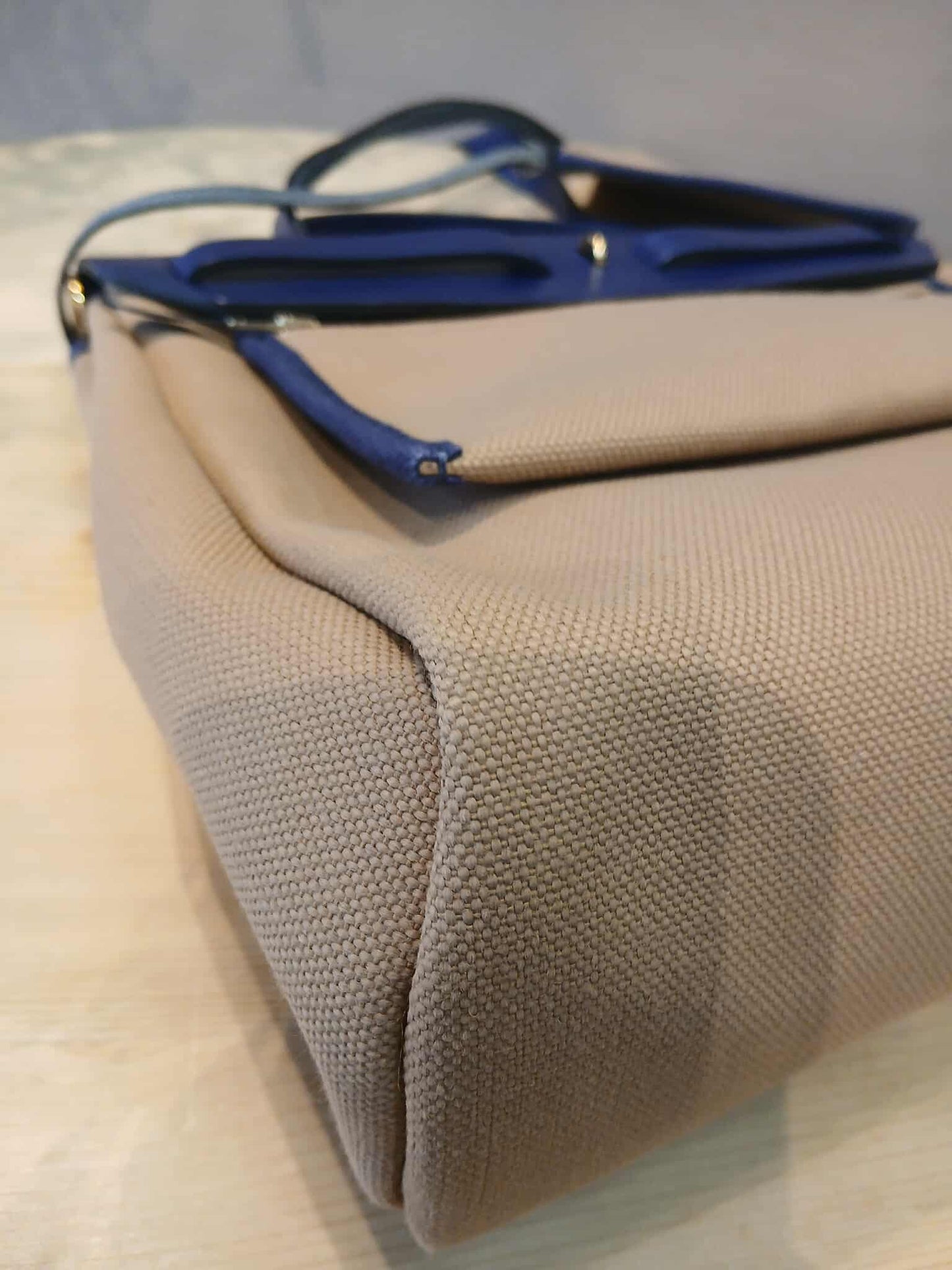 Hermes Herbag 31 Brown/Blue Stamp U 2022