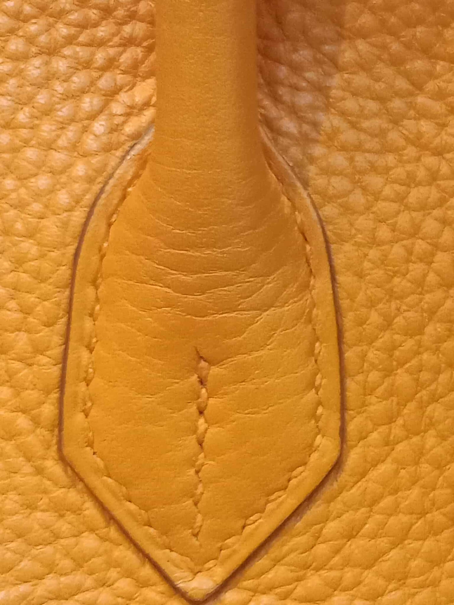 Hermes Birkin 35 Poppy Orange Clemence Stamp L Square 2008