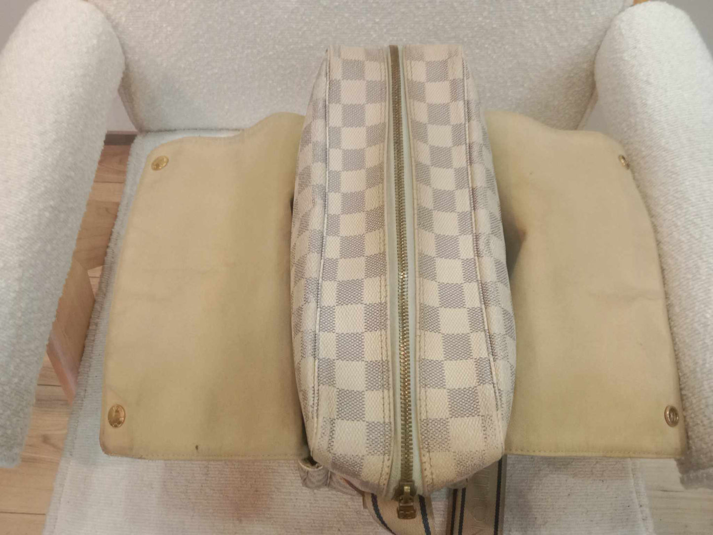Louis Vuitton Naviglio Damier Azur MM
