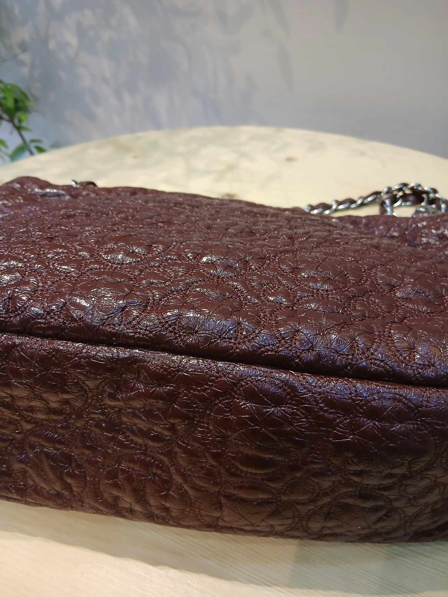 Chanel Rock in Moscow Classic Flap Burgundy Series 12
