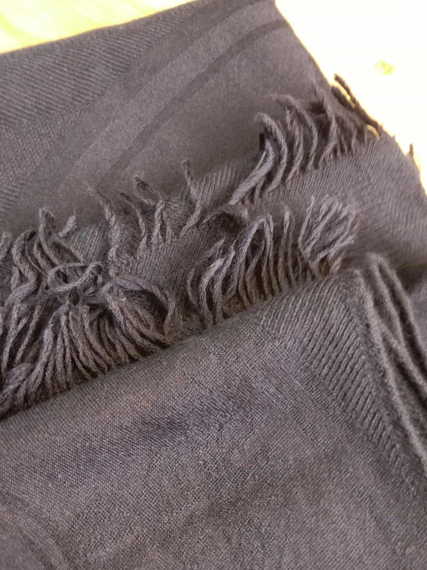 Hermes Blue Shawl