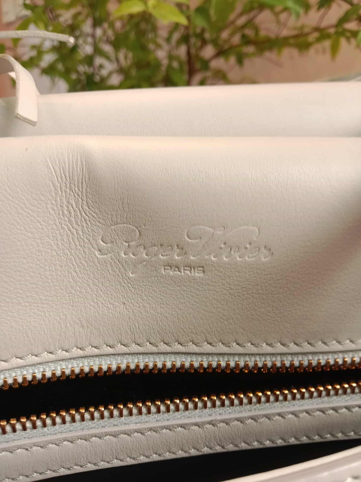 Roger Vivier Gray Frill Bag