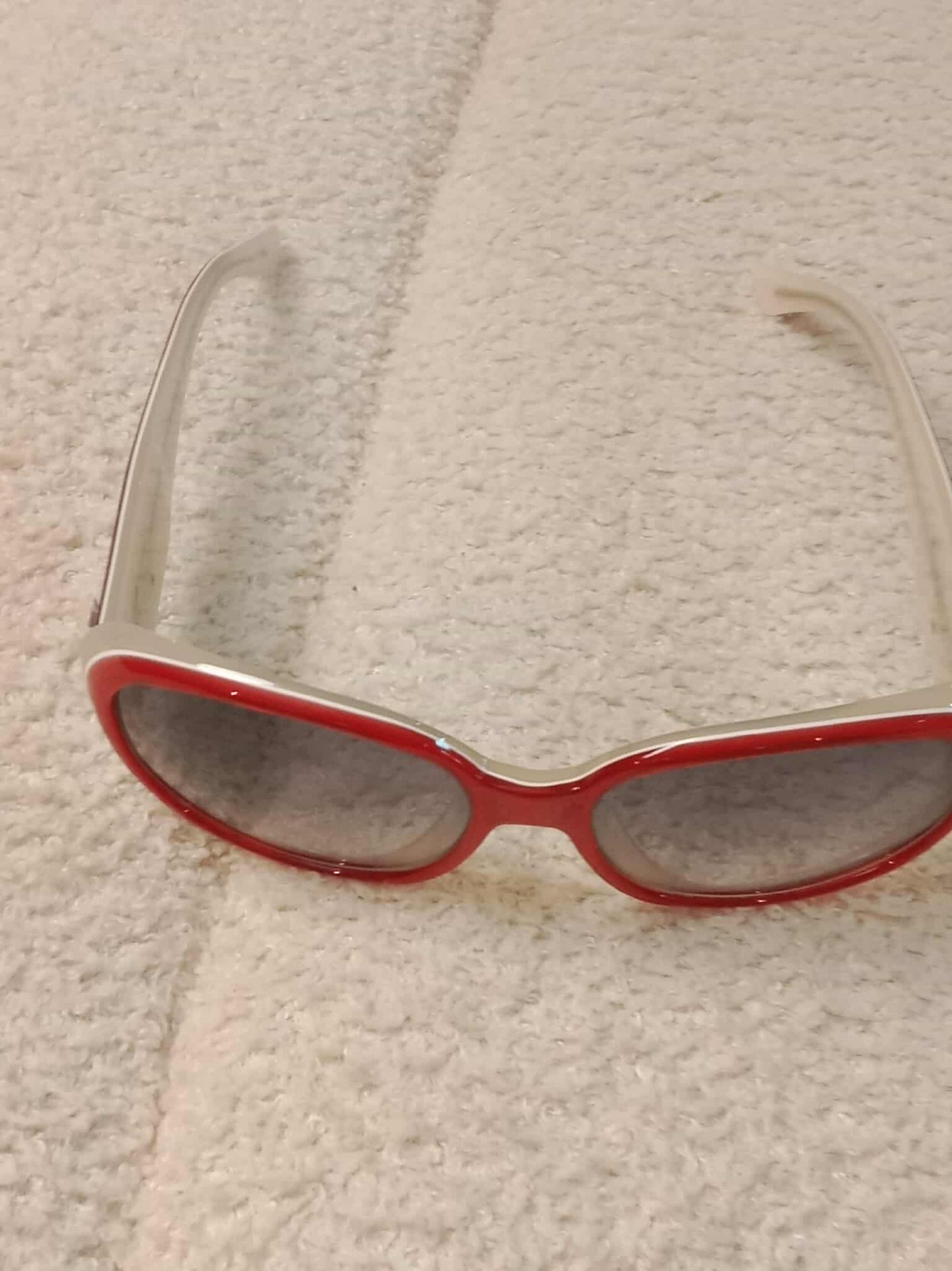 Chanel Red Sunglasses