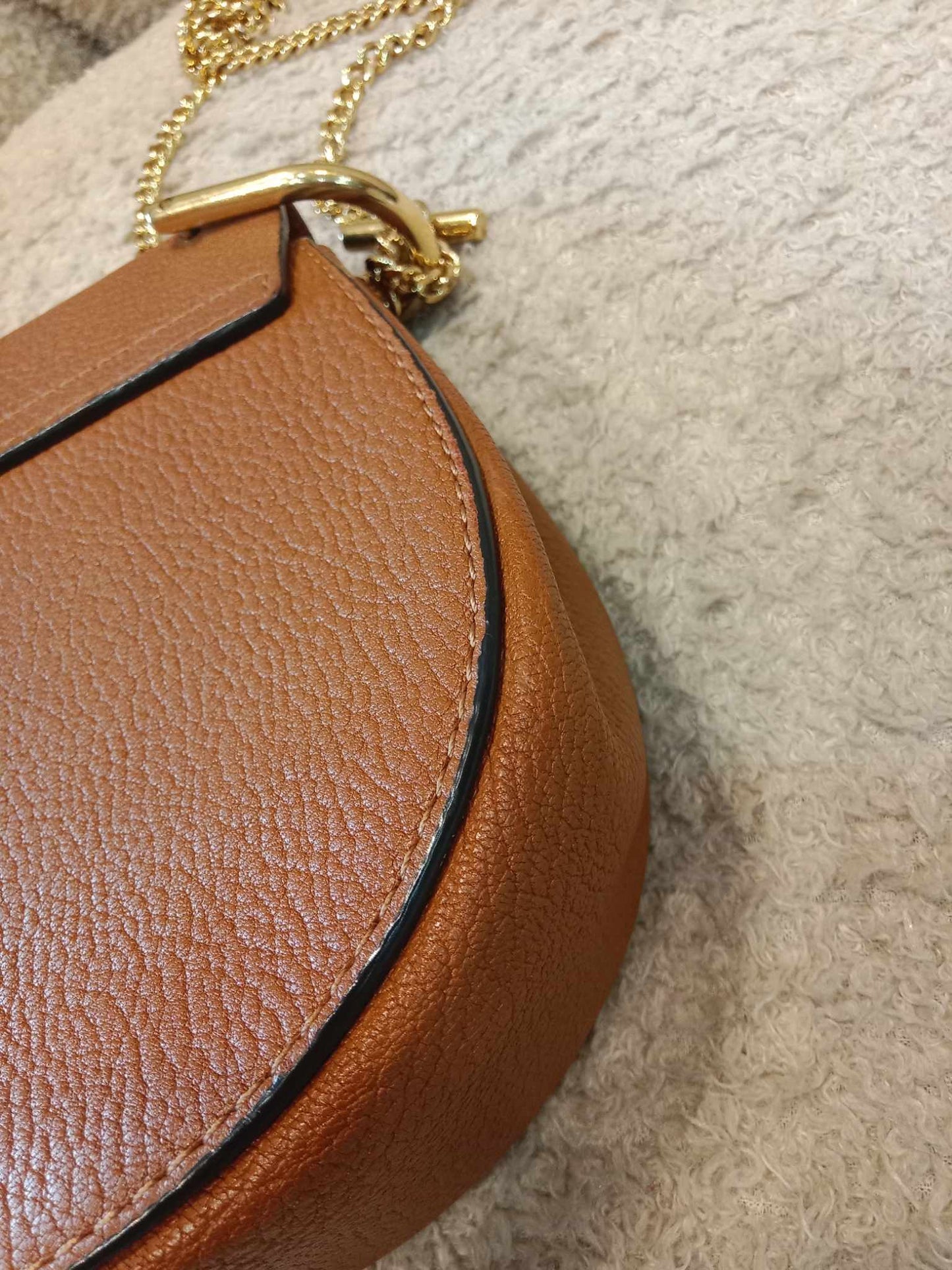 Chloe Drew Tan Bag Small