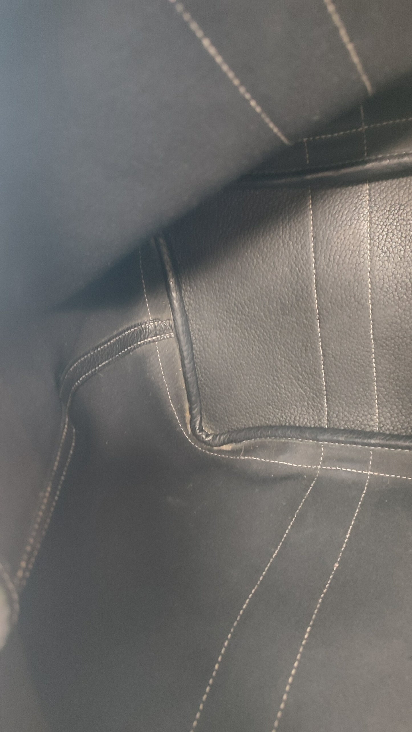 Hermes GPT 36 Noir Canvas/Leather Bag Stamp T 2015