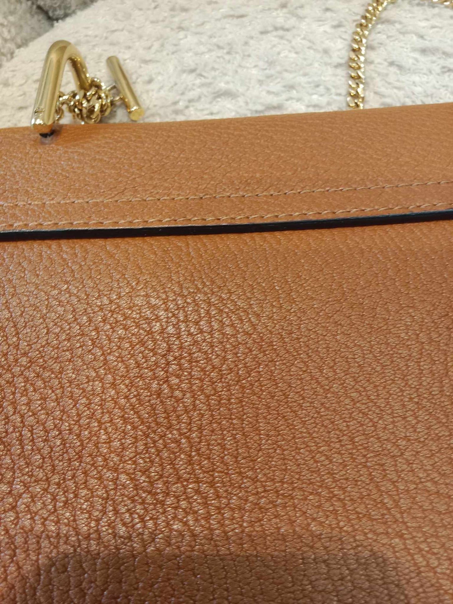 Chloe Drew Tan Bag Small