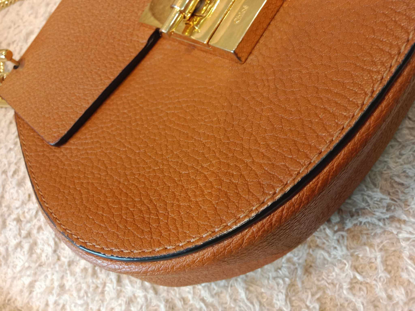 Chloe Drew Tan Bag Small