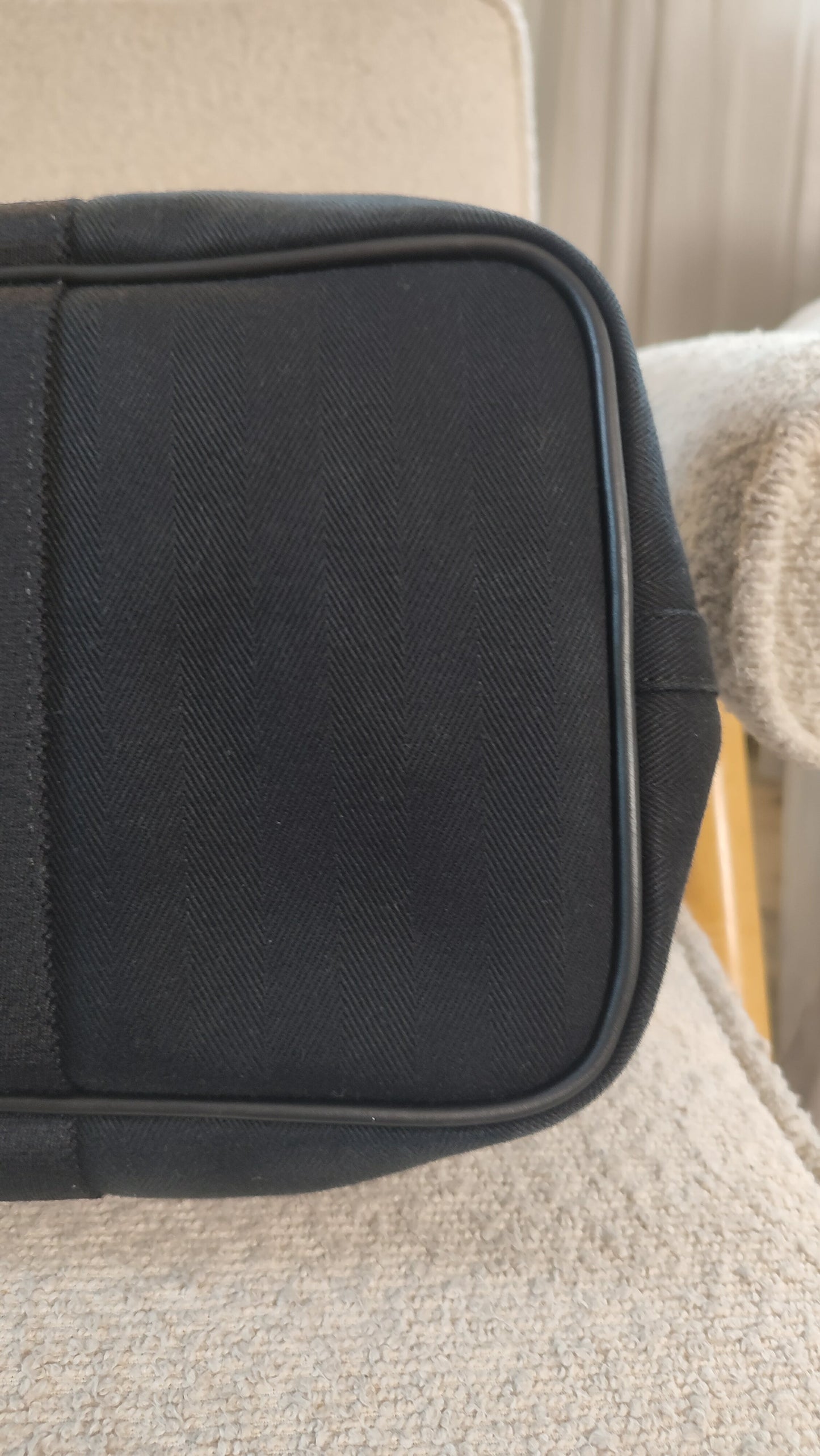 Hermes Valparaiso MM Black Bag