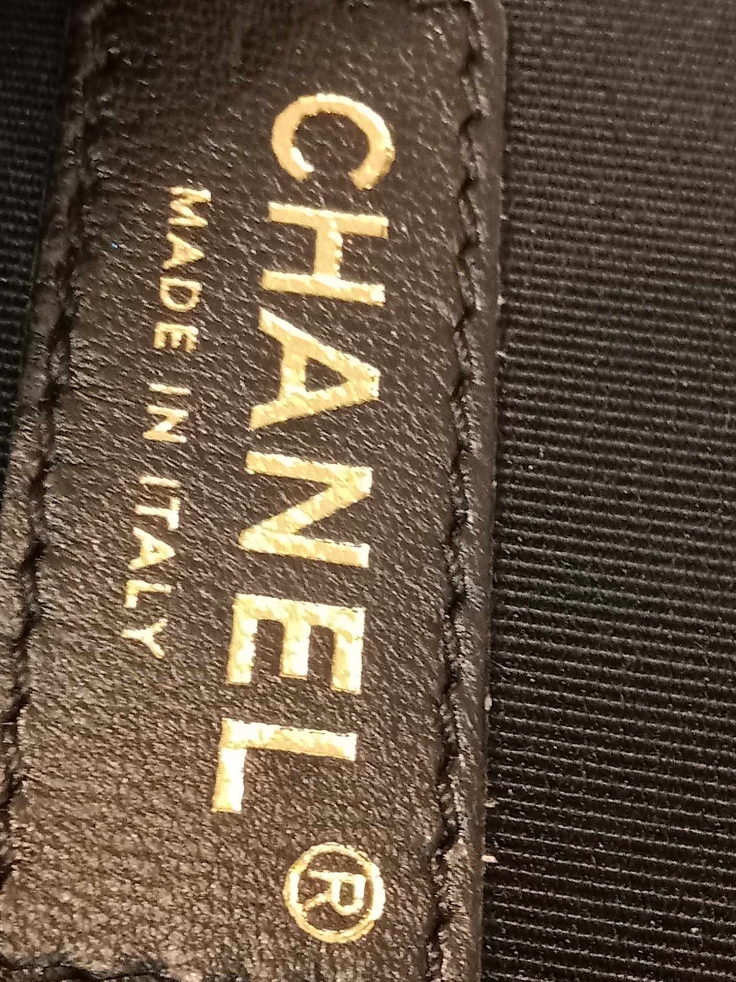 Chanel Leboy Caviar Black Old Medium Series 28