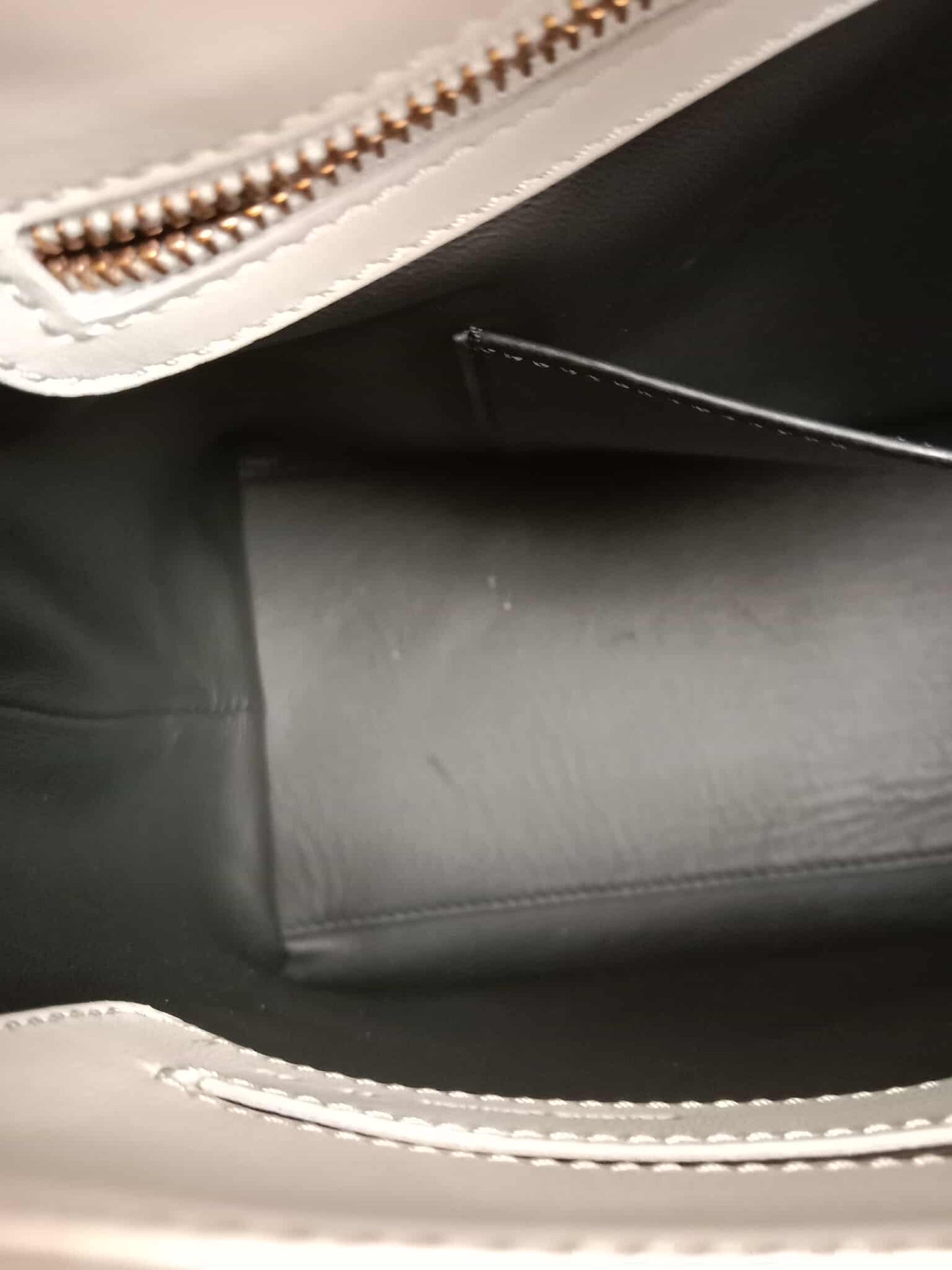 Roger Vivier Gray Frill Bag