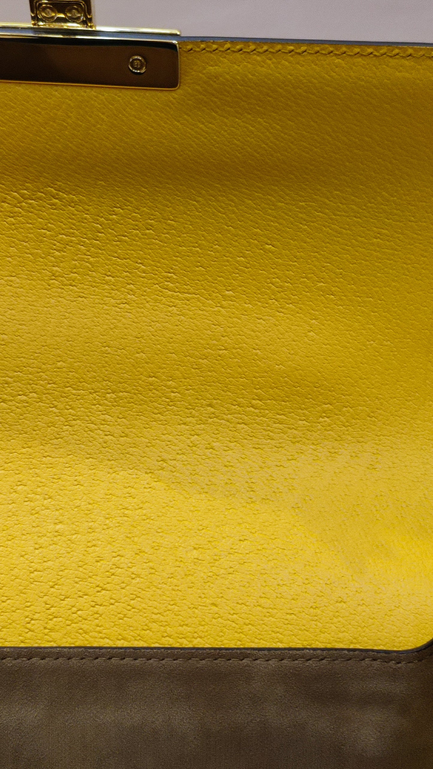 Gucci GG Floral Bamboo Bag Yellow