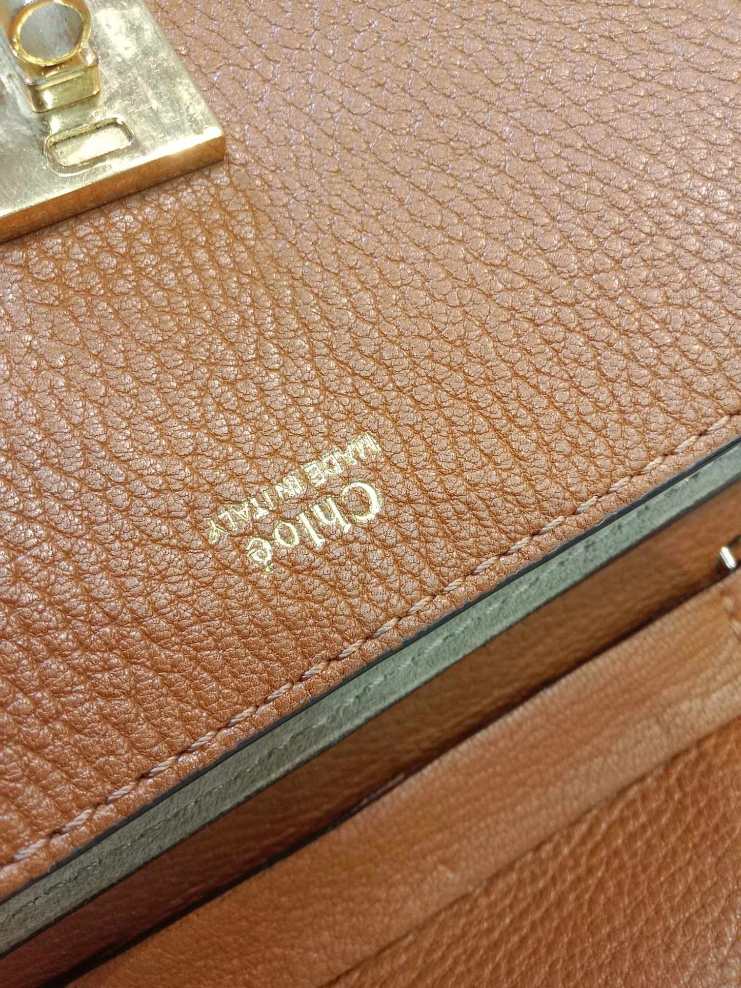 Chloe Drew Tan Bag Small