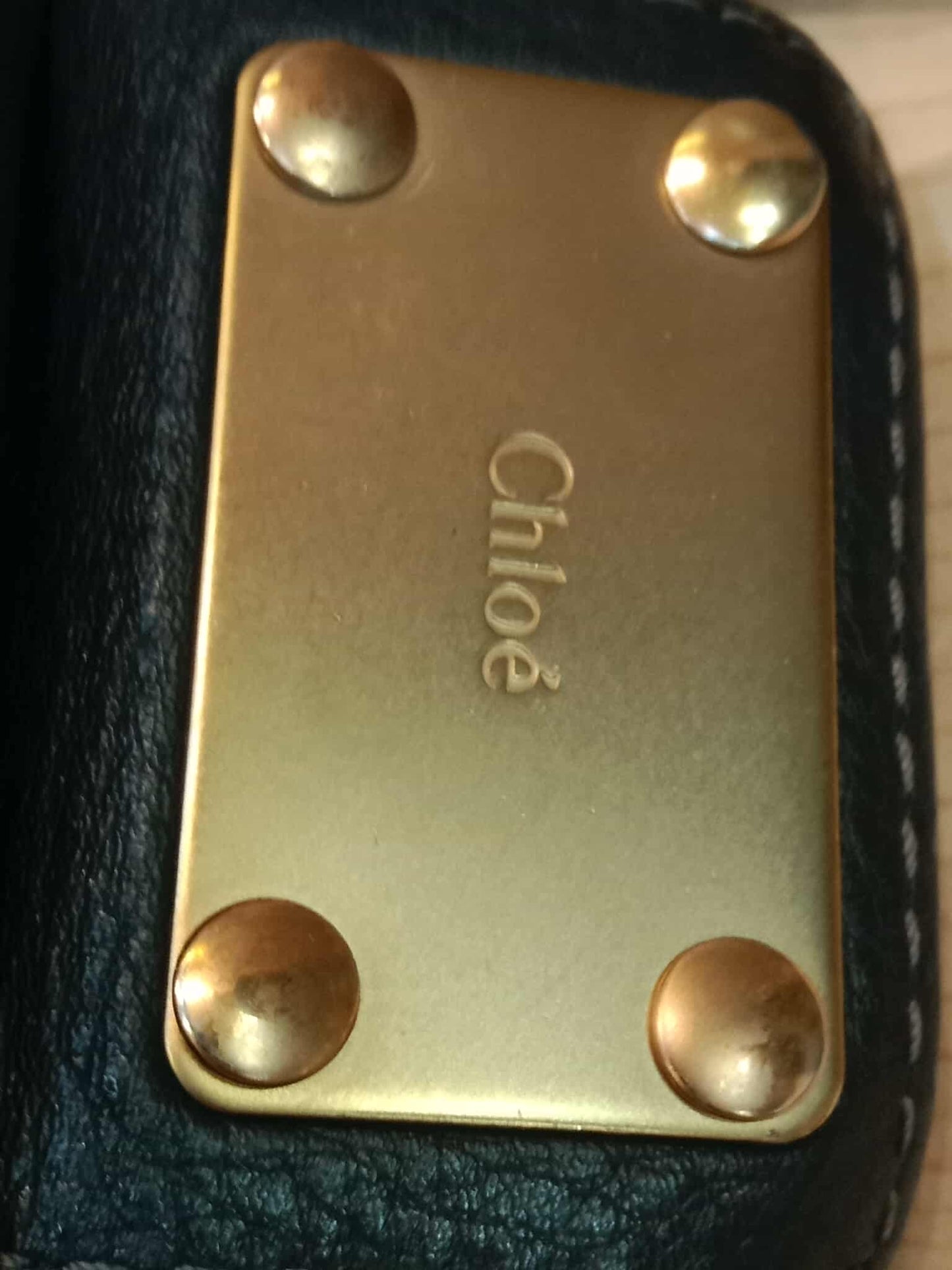 Chloe Paddington Leather Handbag Black