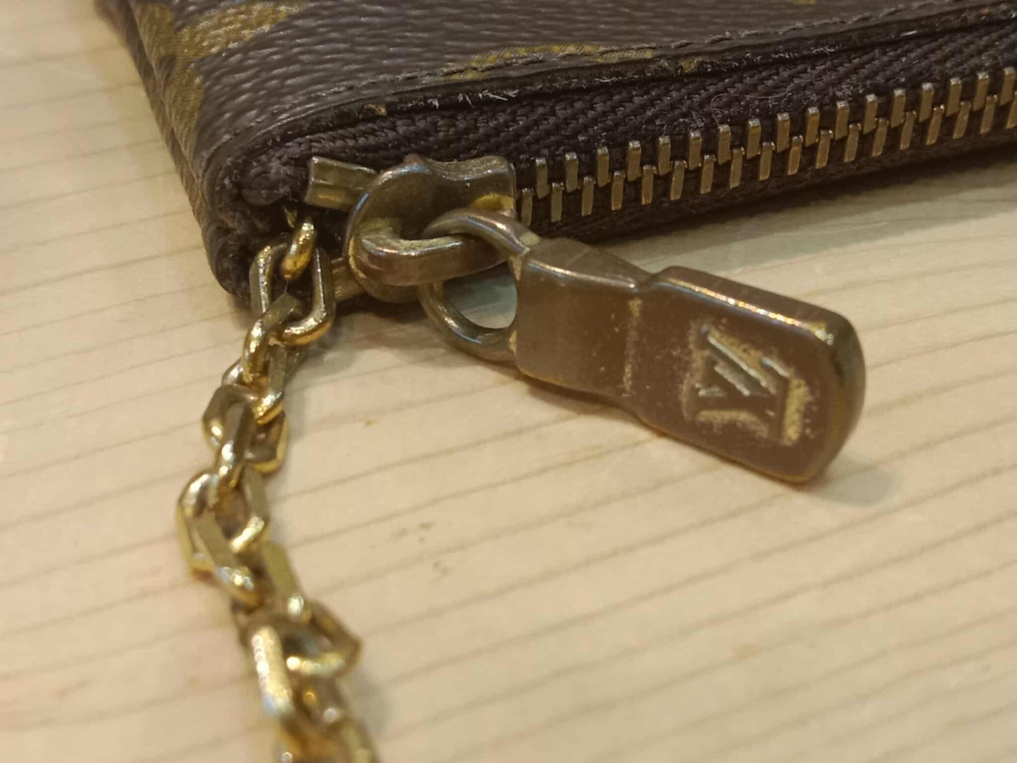 Louis Vuitton Monogram Zipped Coin Case