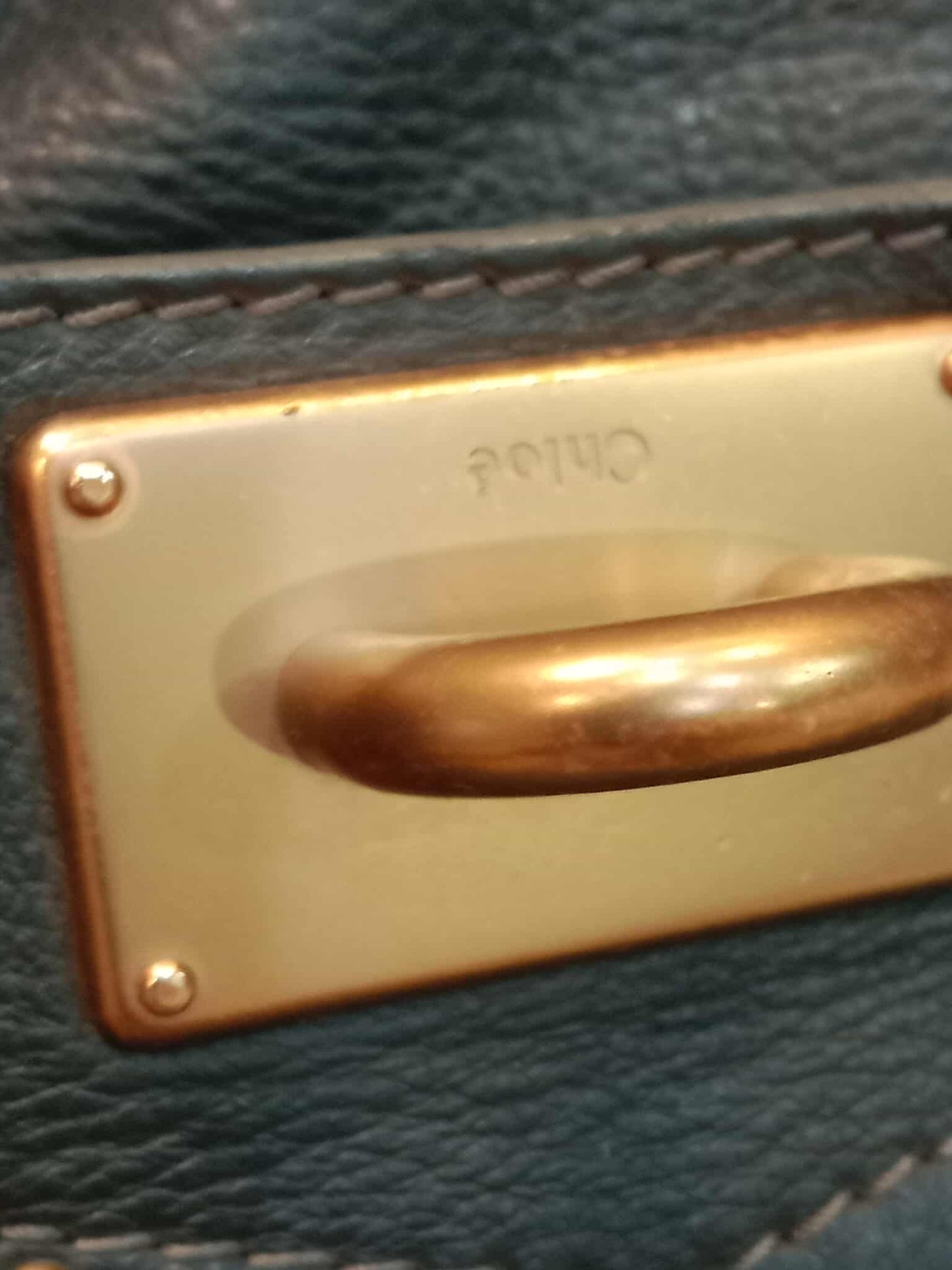 Chloe Paddington Leather Handbag Black