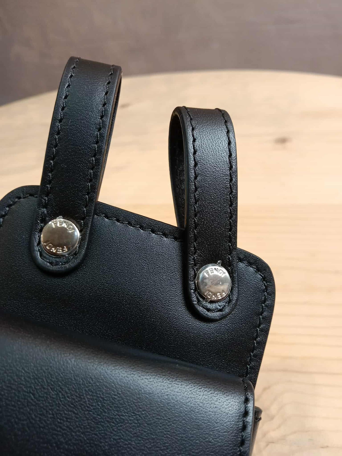 Fendi Belt Two Pouch Black