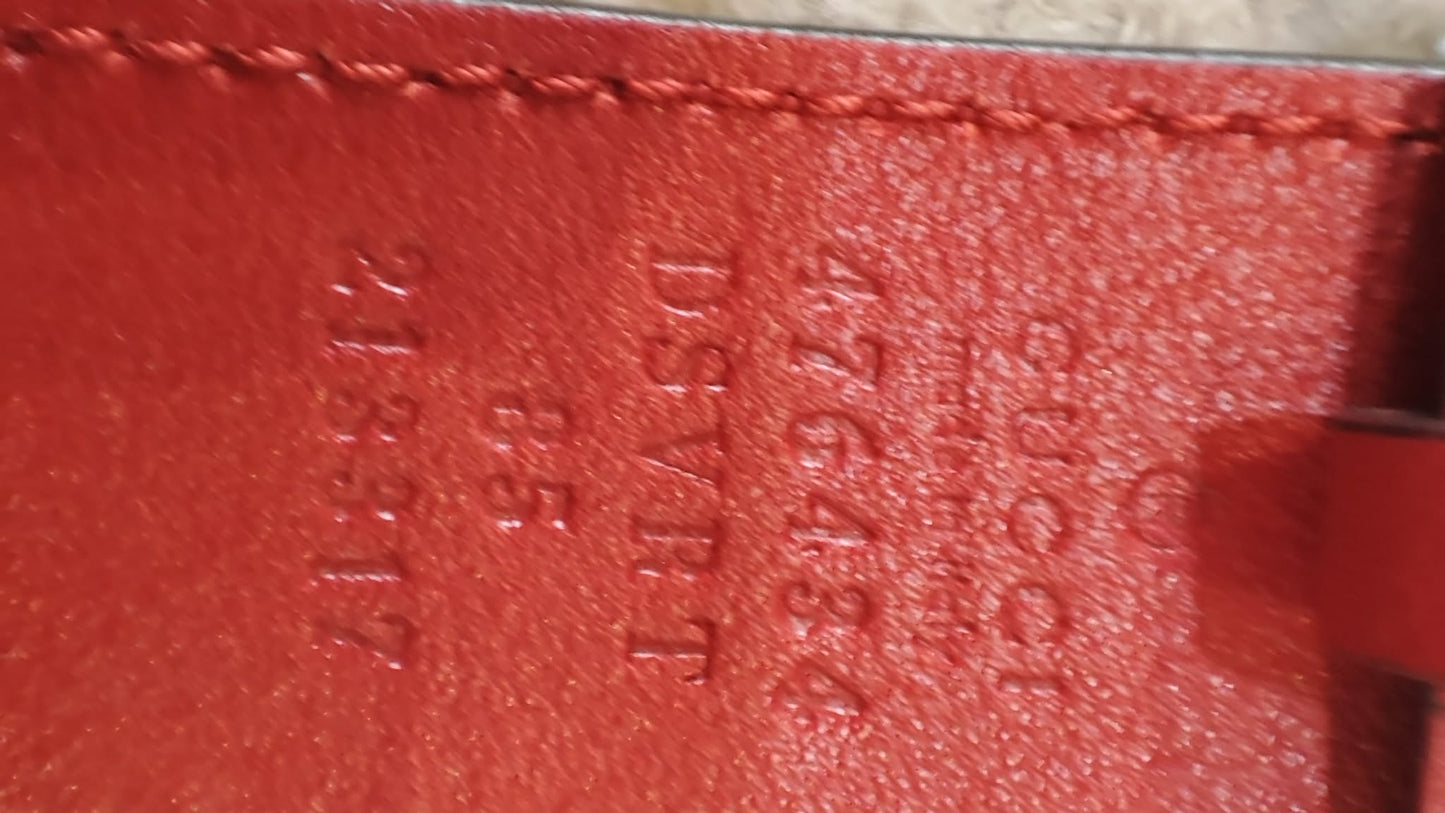 Gucci GG Marmont Beltbag Red