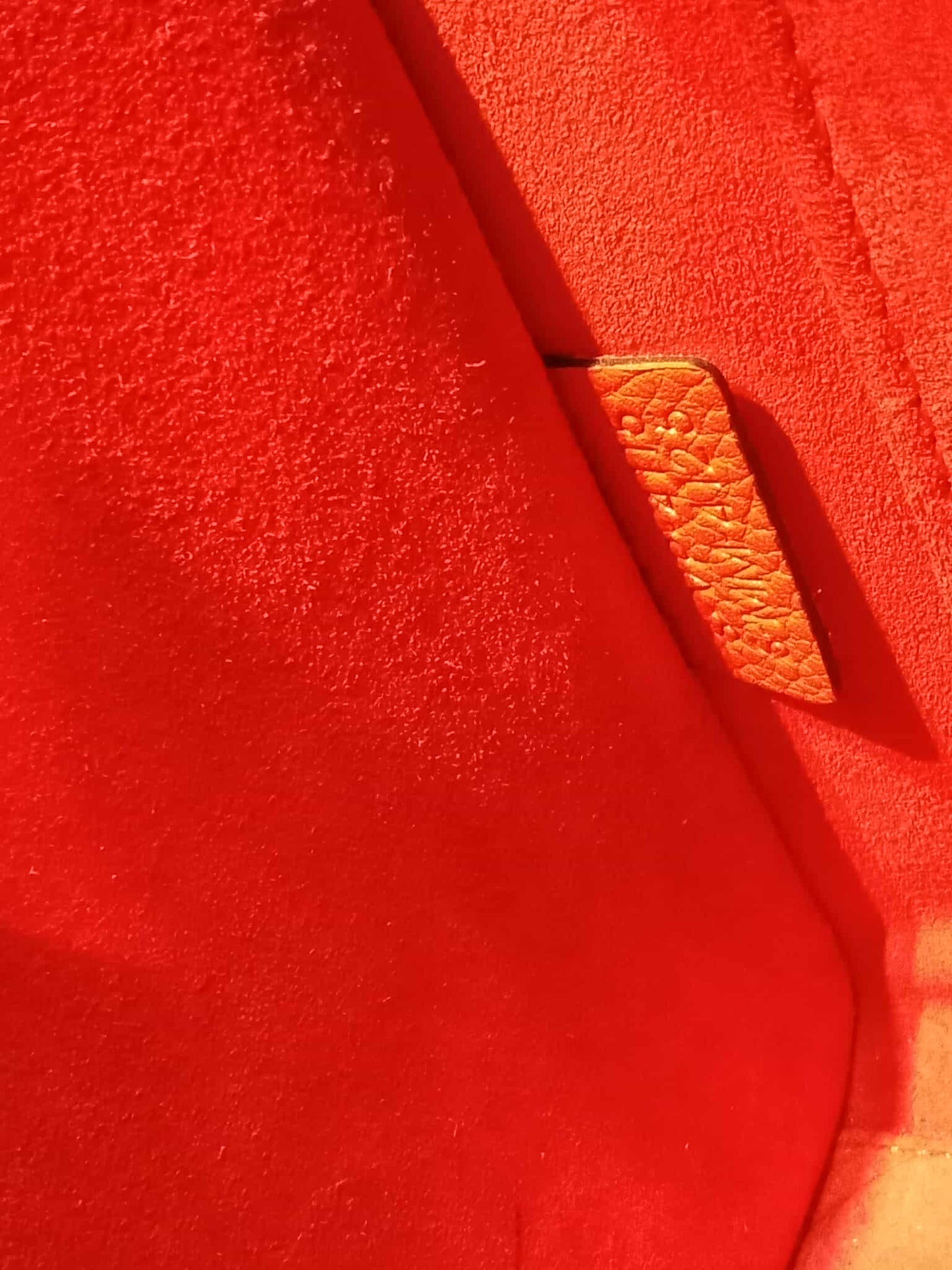 Celine Luggage Nano Red