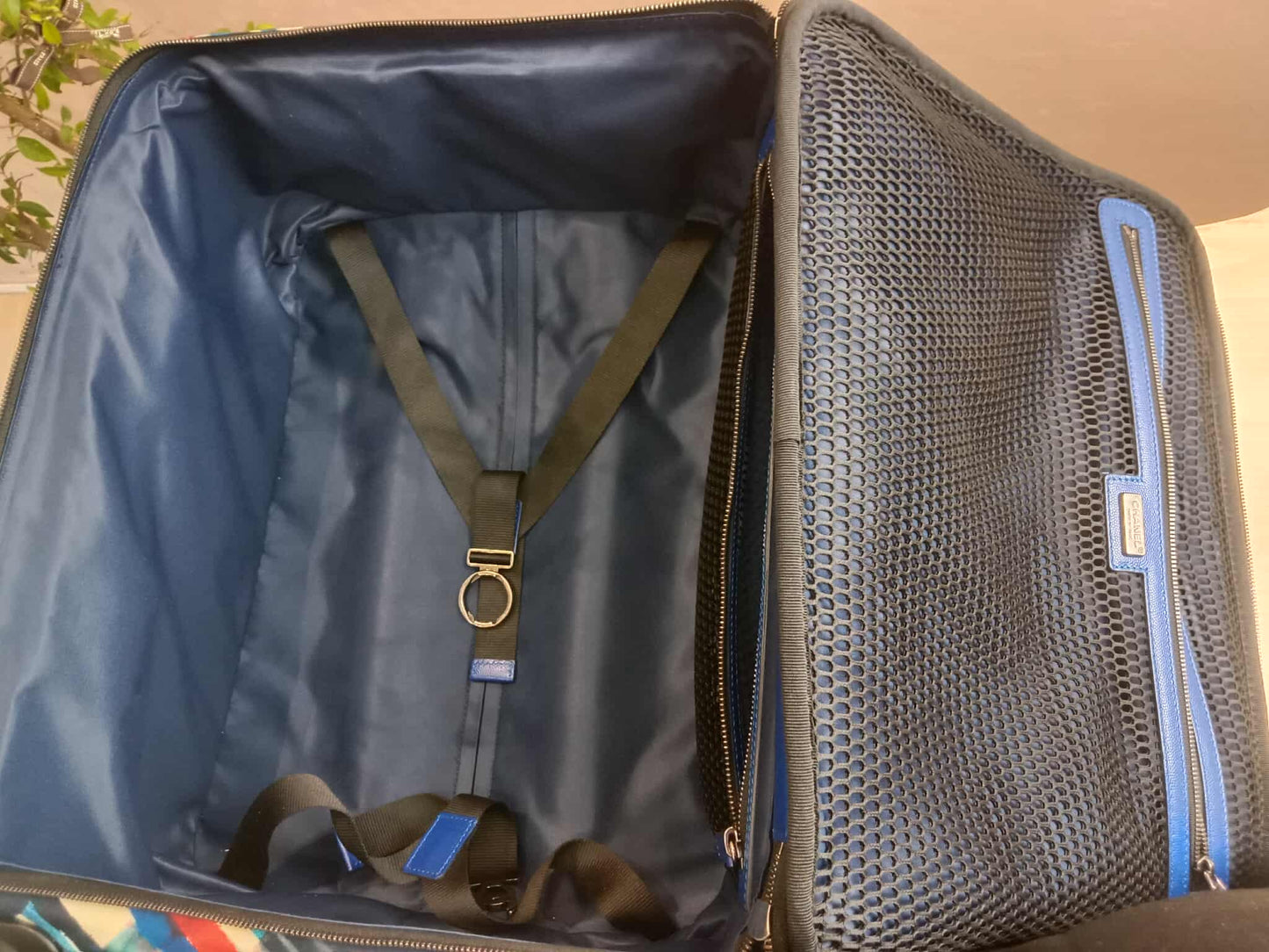 Chanel Spring-Summer 2016 Seasonal Trolley Blue Bag Series 22