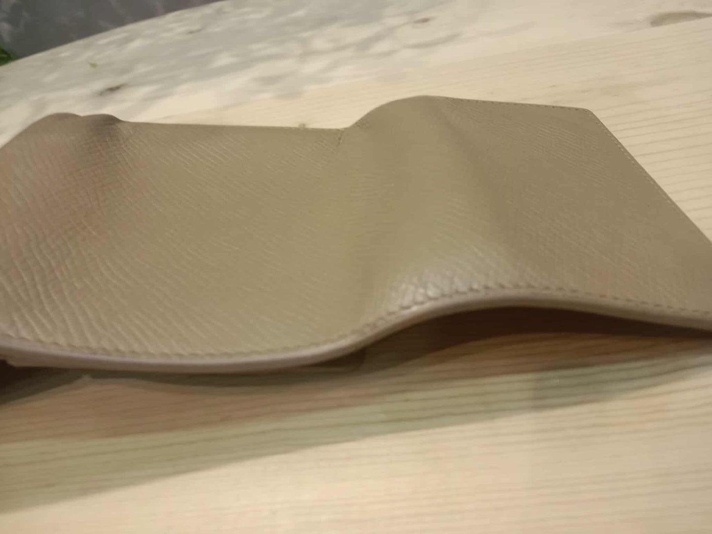 Celine Beige Trifold Wallet
