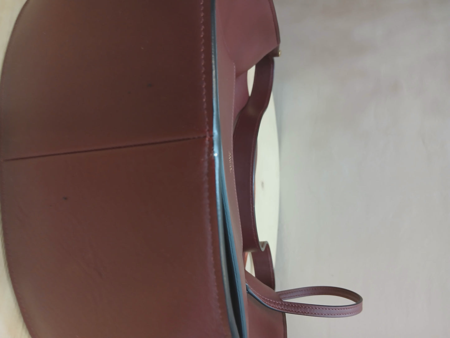 Celine Pameloto Hobo Bag Burgundy