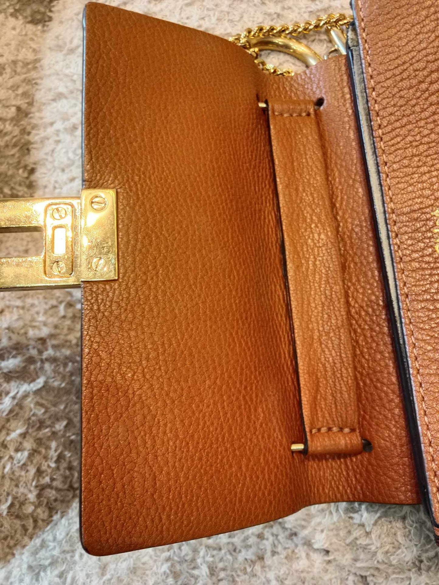 Chloe Drew Tan Bag Small