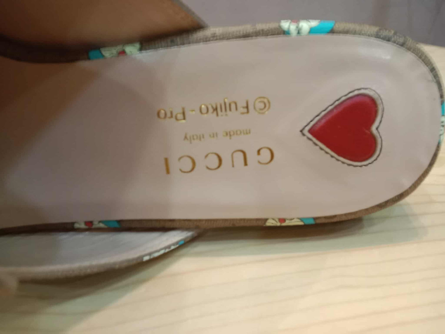 Gucci Doraemon Collaboration Horsebit Mules Size 37