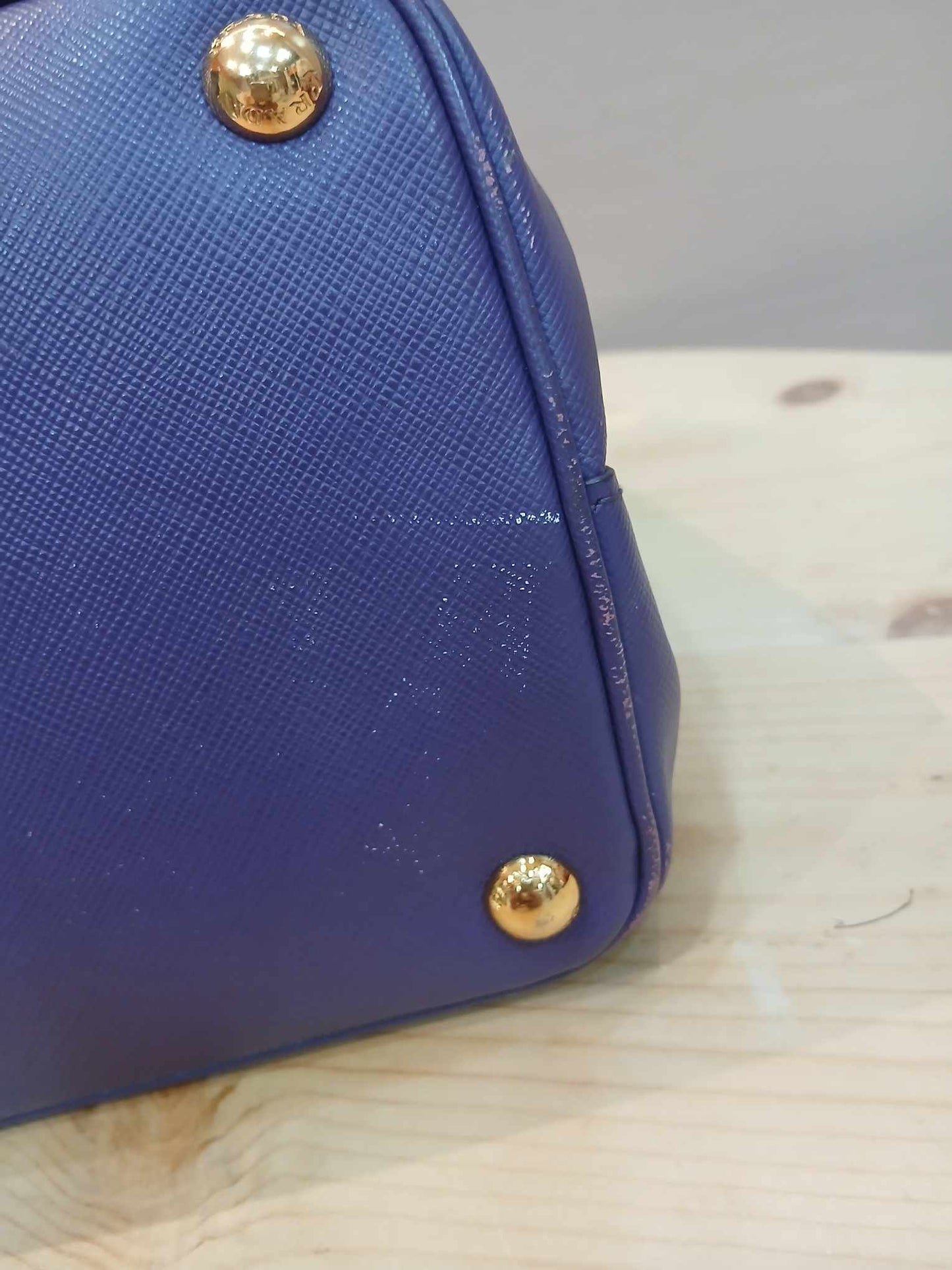 Prada Galleria Saffiano Purple Bag