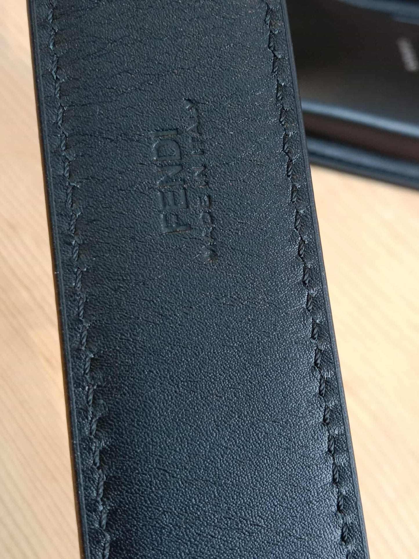 Fendi Belt Two Pouch Black